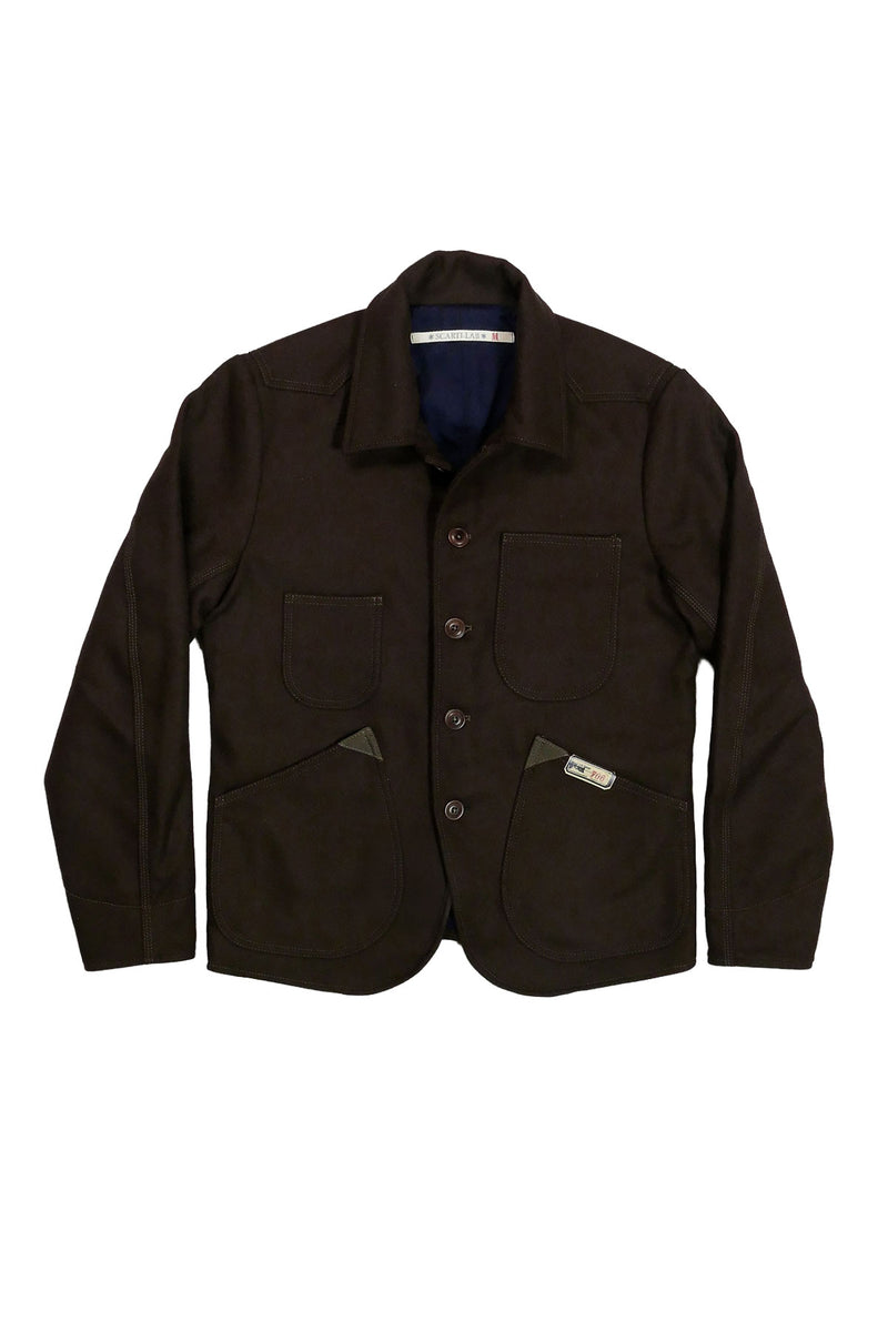 Scarti Lab - 706 SE464 Casentino Wool Jacket - Brown – The Rugged
