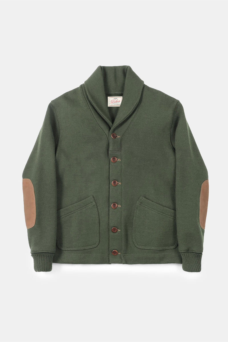 Dehen1920 - Shawl Sweater Coat 2.0 - Spruce Green – The Rugged Society