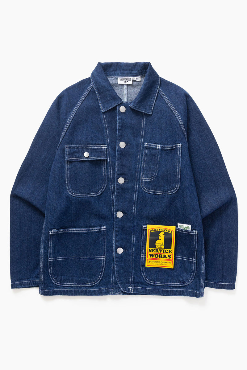 Service Works - Denim Coverall 2.0 - One Wash – The Rugged Society