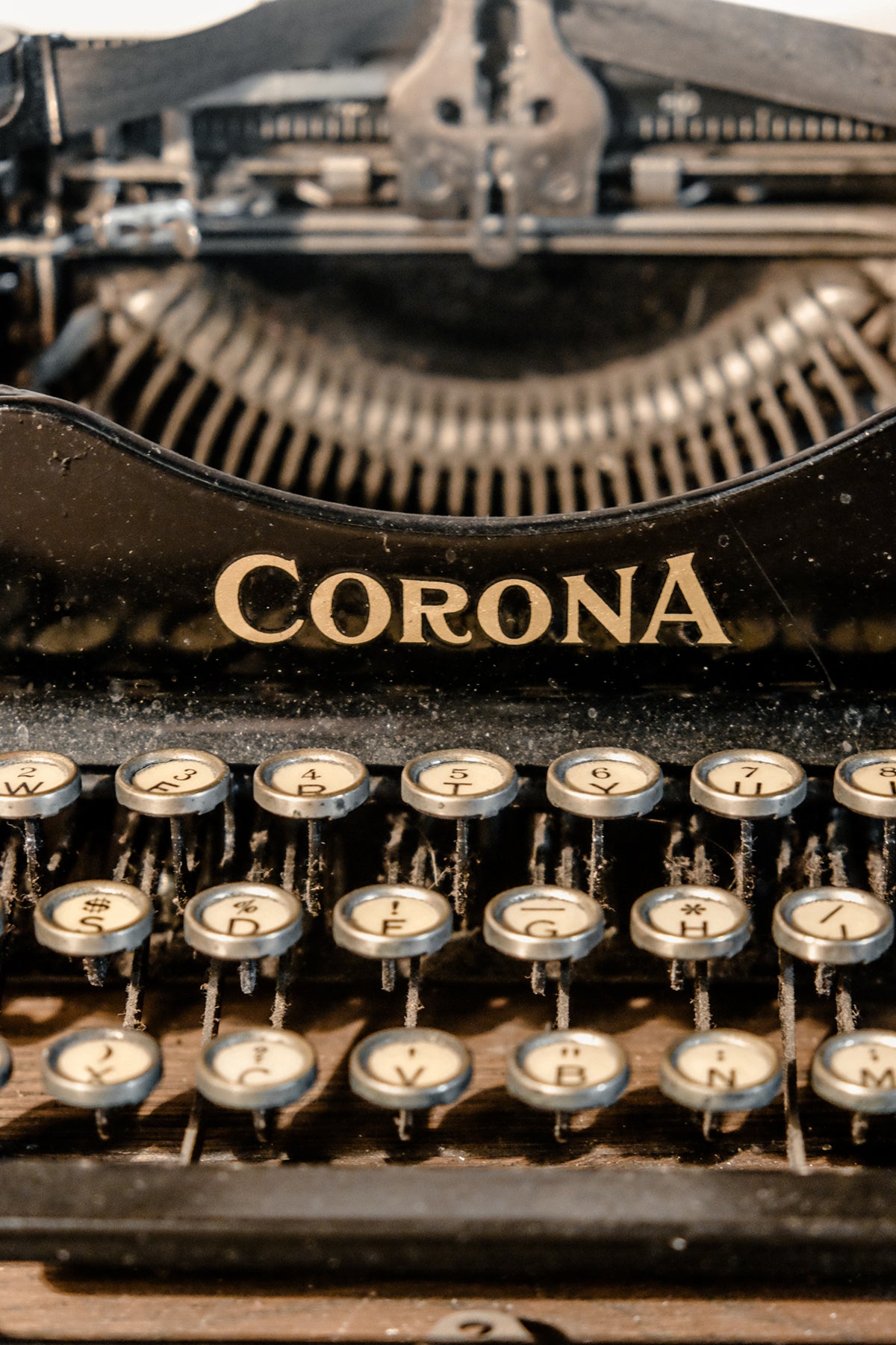 Corona 3 Typewriter. Year 1917
