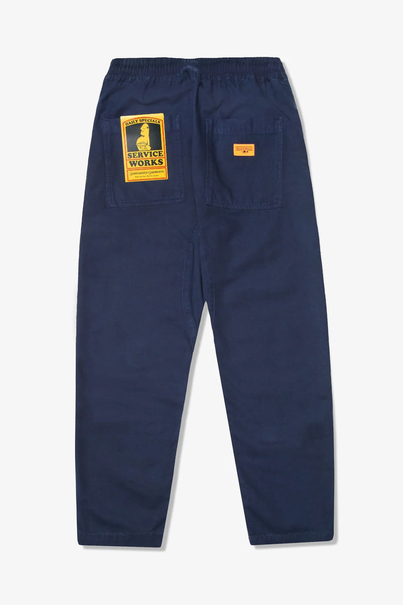 Service Works - Classic Canvas Chef Pants in Navy – The Rugged Society