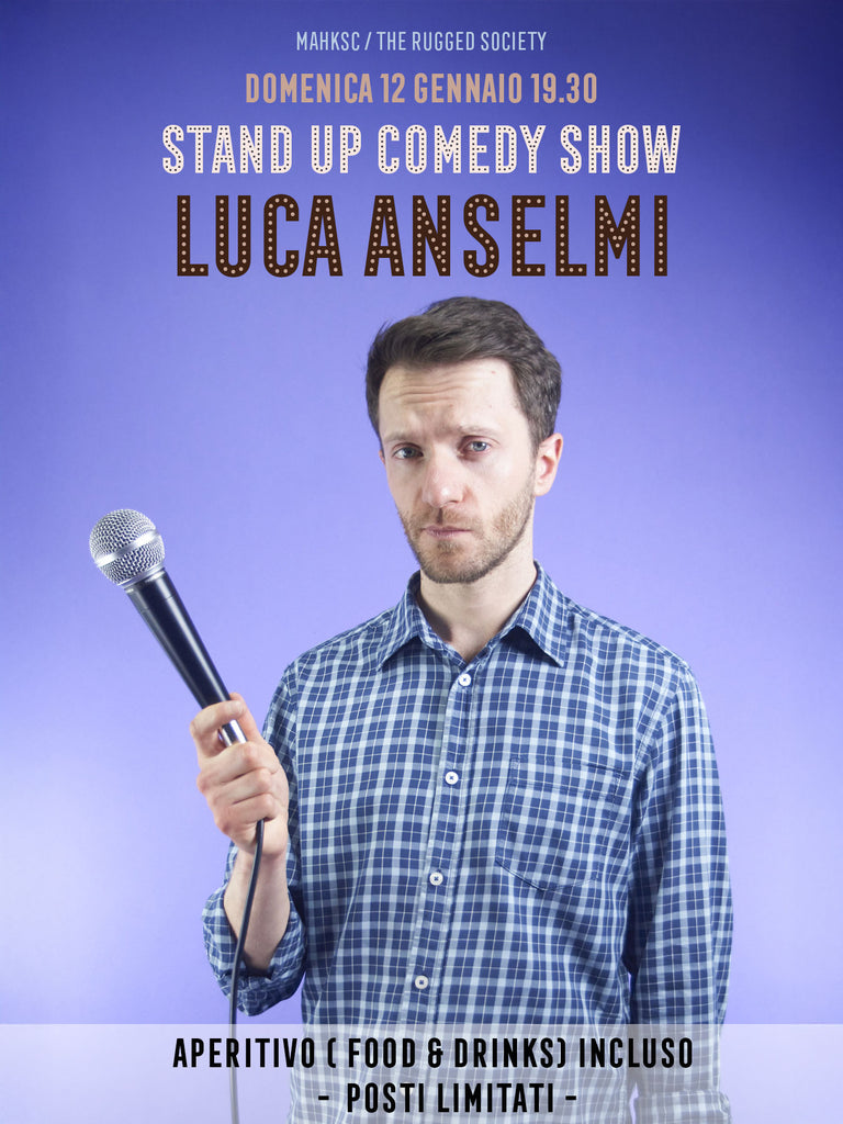 Stand Up Comedy at The General Store: Luca Anselmi Live