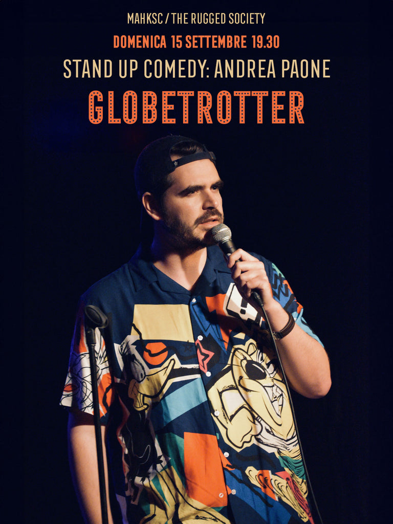 Stand Up at The General Store: Andrea Paone in "Globetrotter"