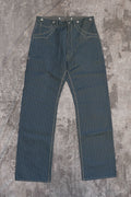 Blue Blanket - IJ2 IT127 WAIST OVERALL,  Italian Custom Made Selvedge Fabric