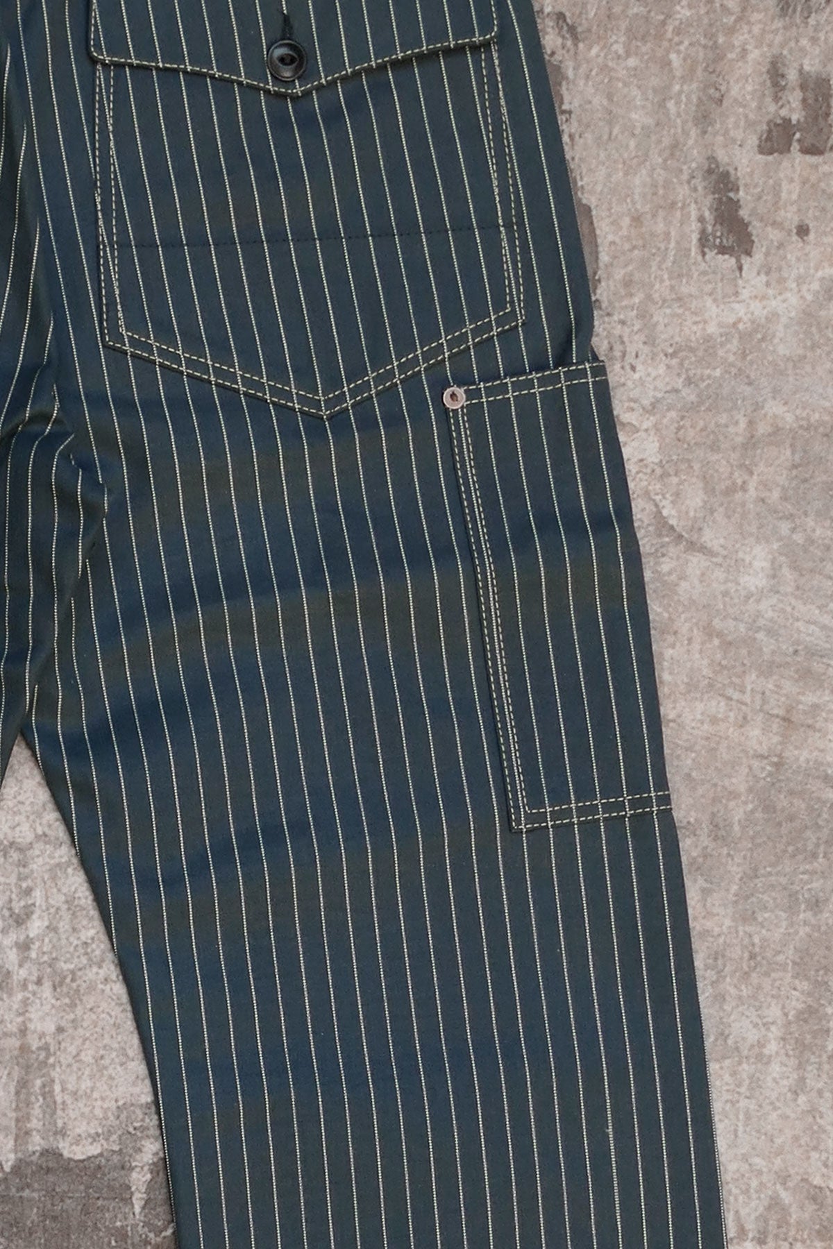 Blue Blanket - IJ2 IT127 WAIST OVERALL, 11.25 oz. Italian Custom Made Selvedge Fabric