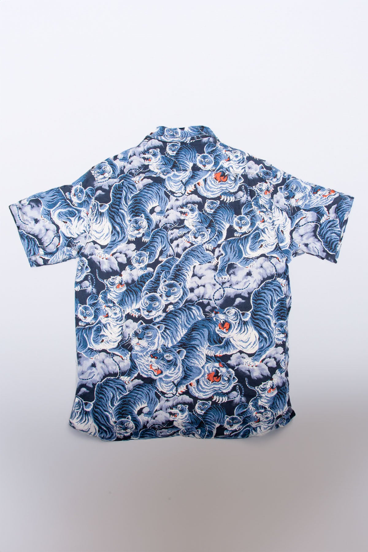 Freenote Cloth - Hawaiian Ice Tiger Linen Shirt
