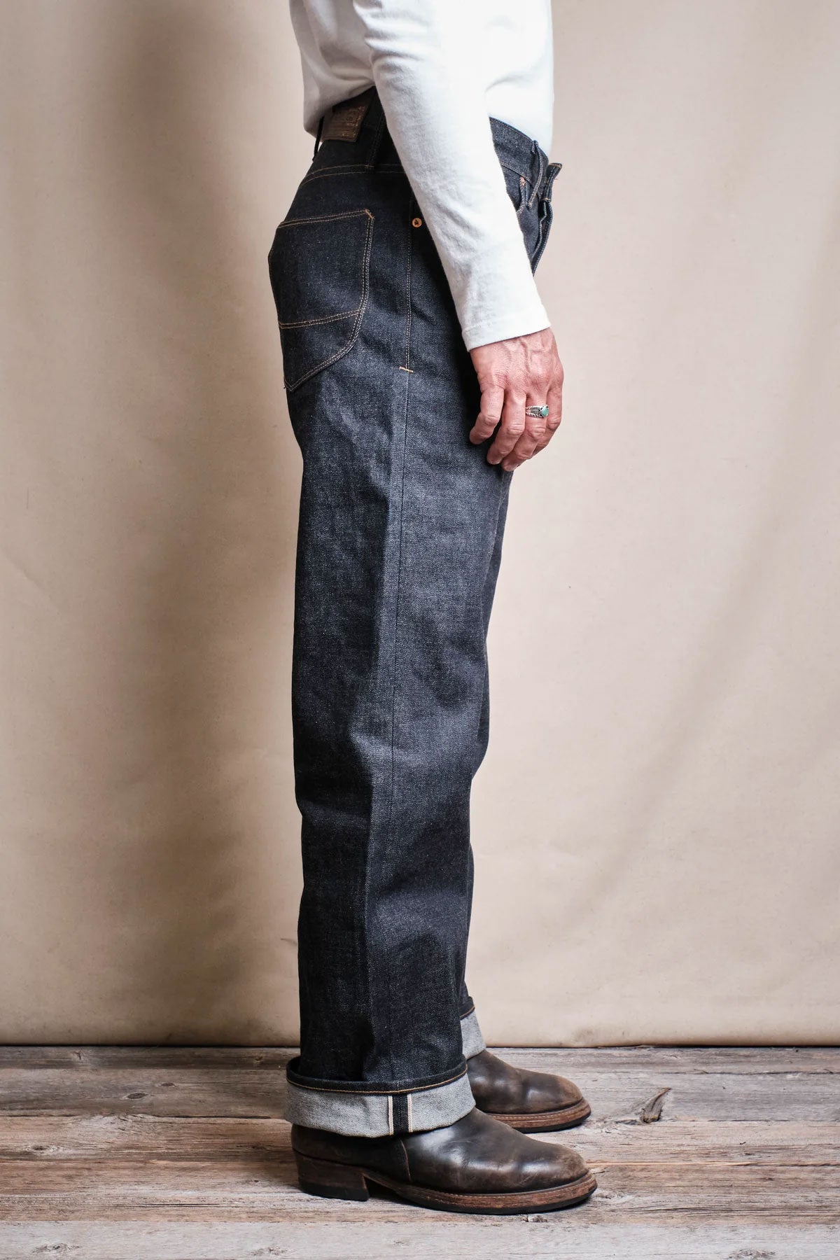 Freenote Cloth - Modesto 15 Ounce Kaihara Unsinged Selvedge Denim – The ...