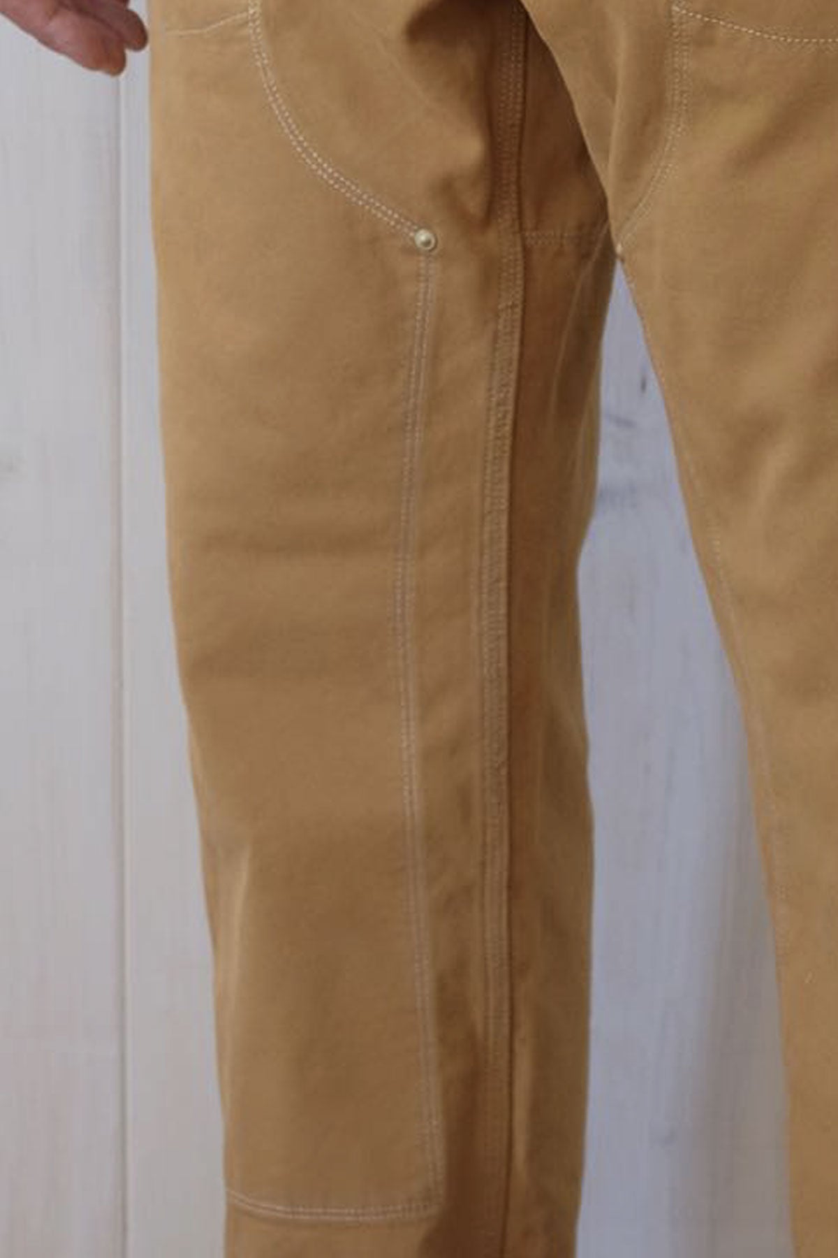 Hen's Teeth - HTM-C1 Work Pants in Beige Canvas