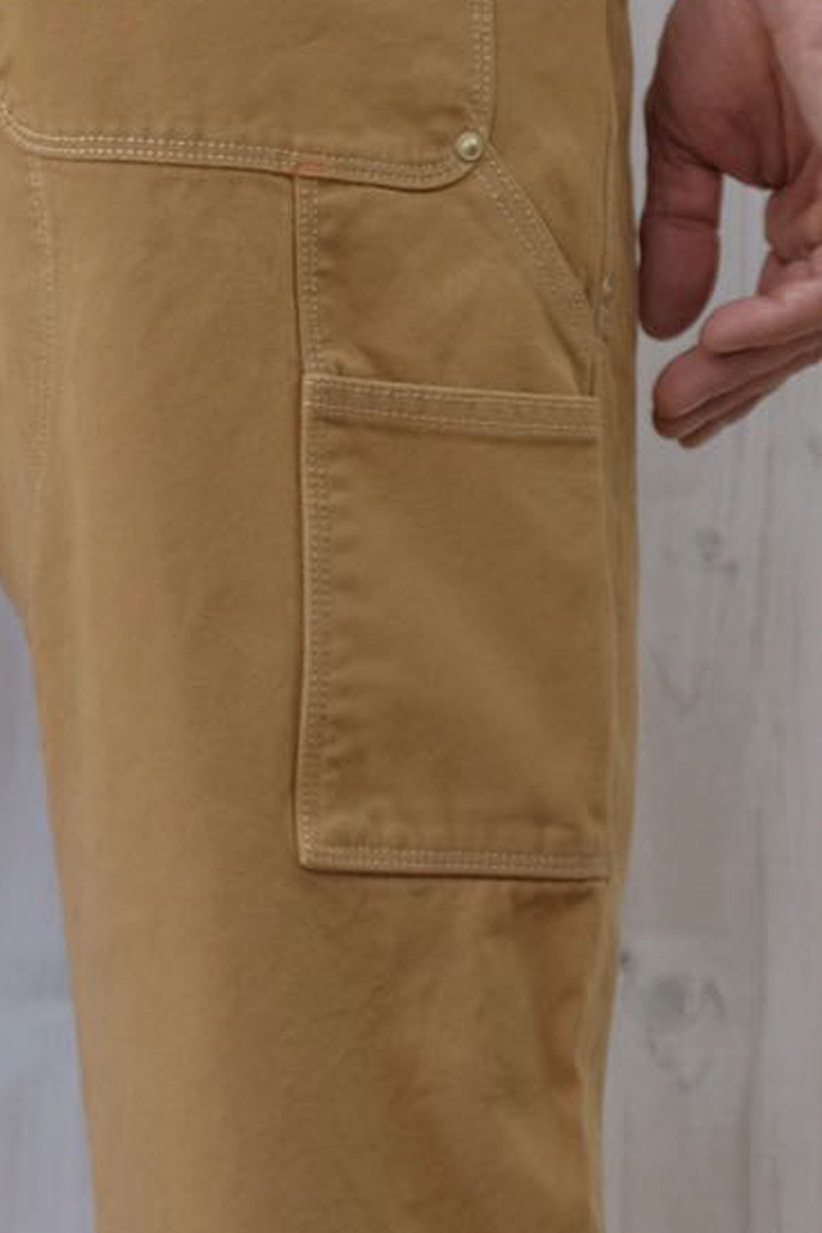 Hen's Teeth - HTM-C1 Work Pants in Beige Canvas