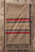 Pendleton - 5Th Avenue Merino Wool Throw Blanket - Mineral Umber
