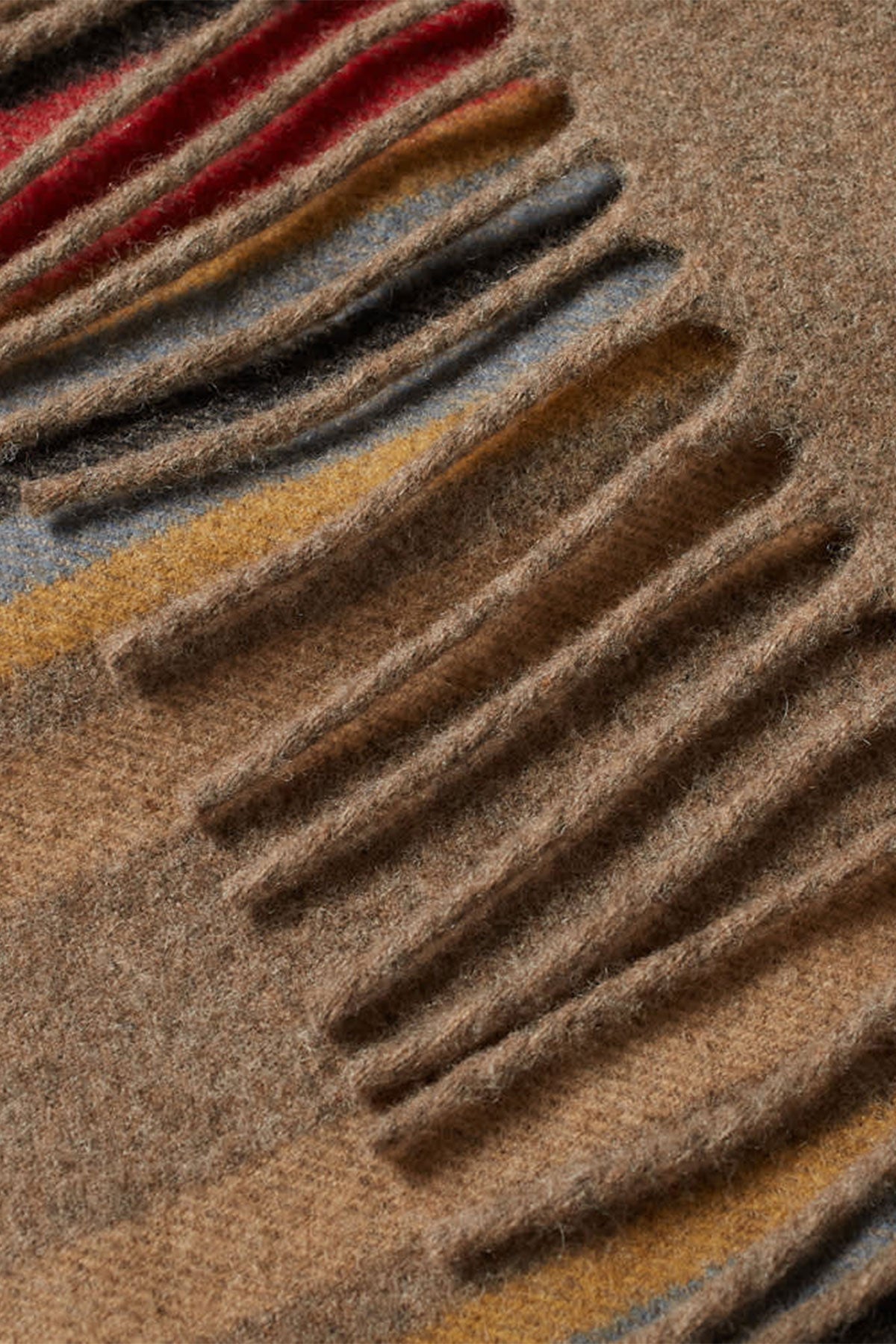 Pendleton - 5Th Avenue Merino Wool Throw Blanket - Mineral Umber