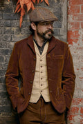 Scarti Lab - 712 SN814 Corduroy Jacket - Tan
