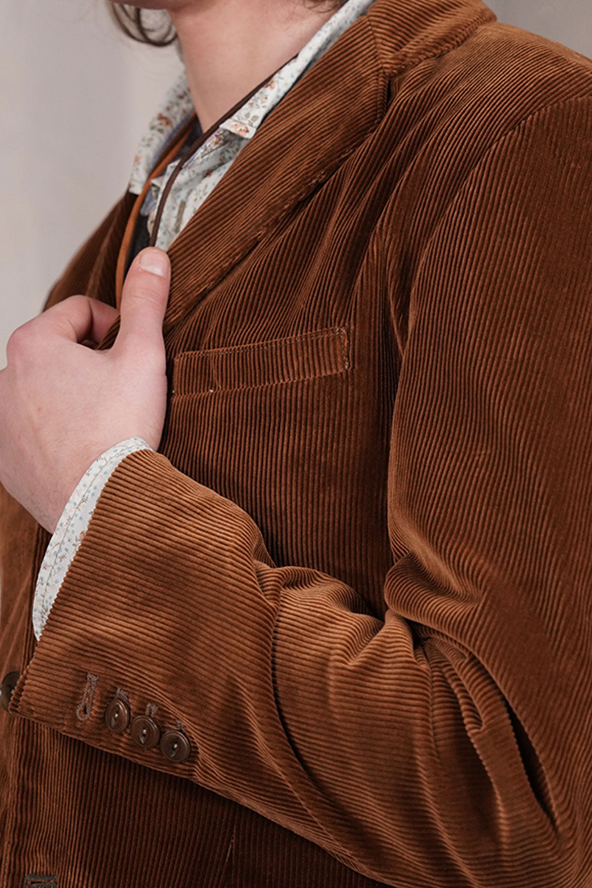 Scarti Lab - 712 SN814 Corduroy Jacket - Tan – The Rugged Society