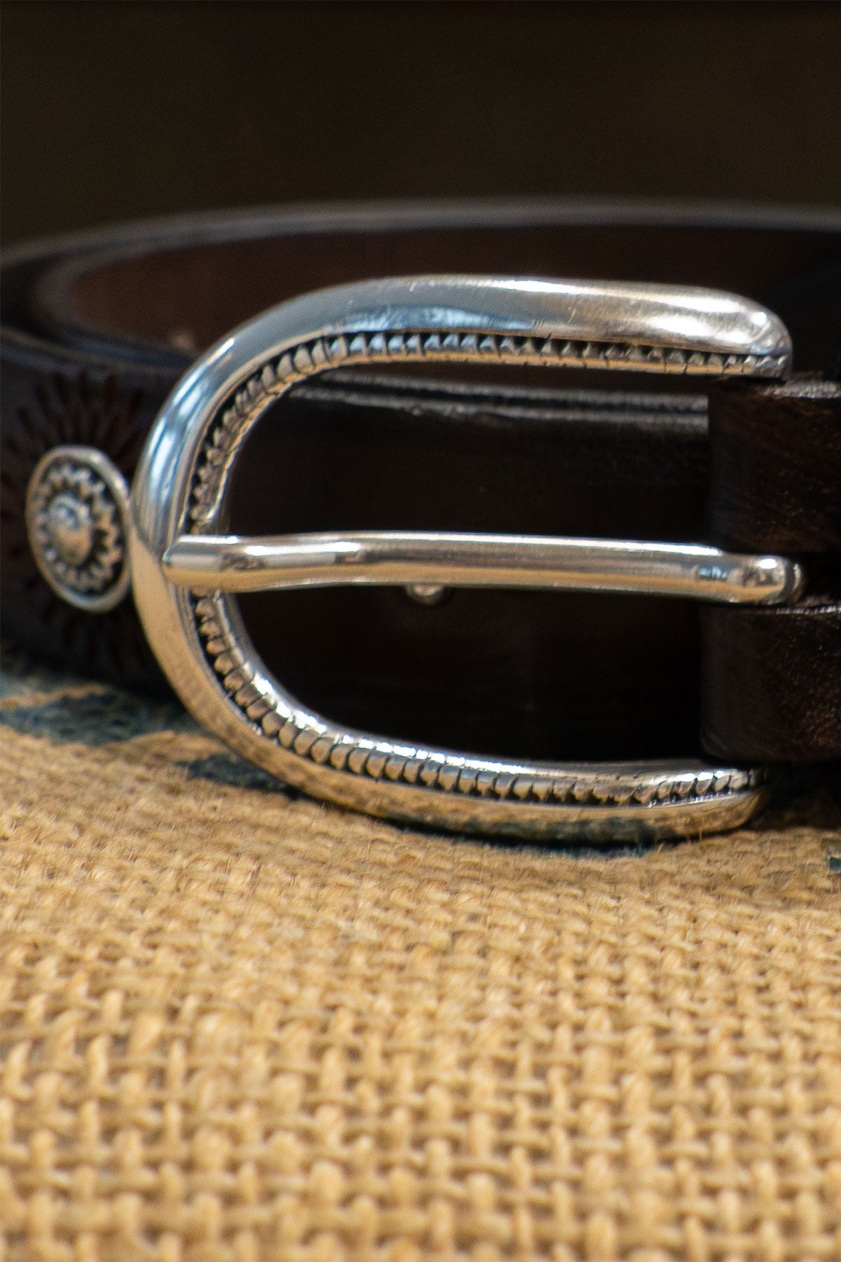 Alberto Luti - Type 319/30 Leather Belt in Dark Brown – The Rugged