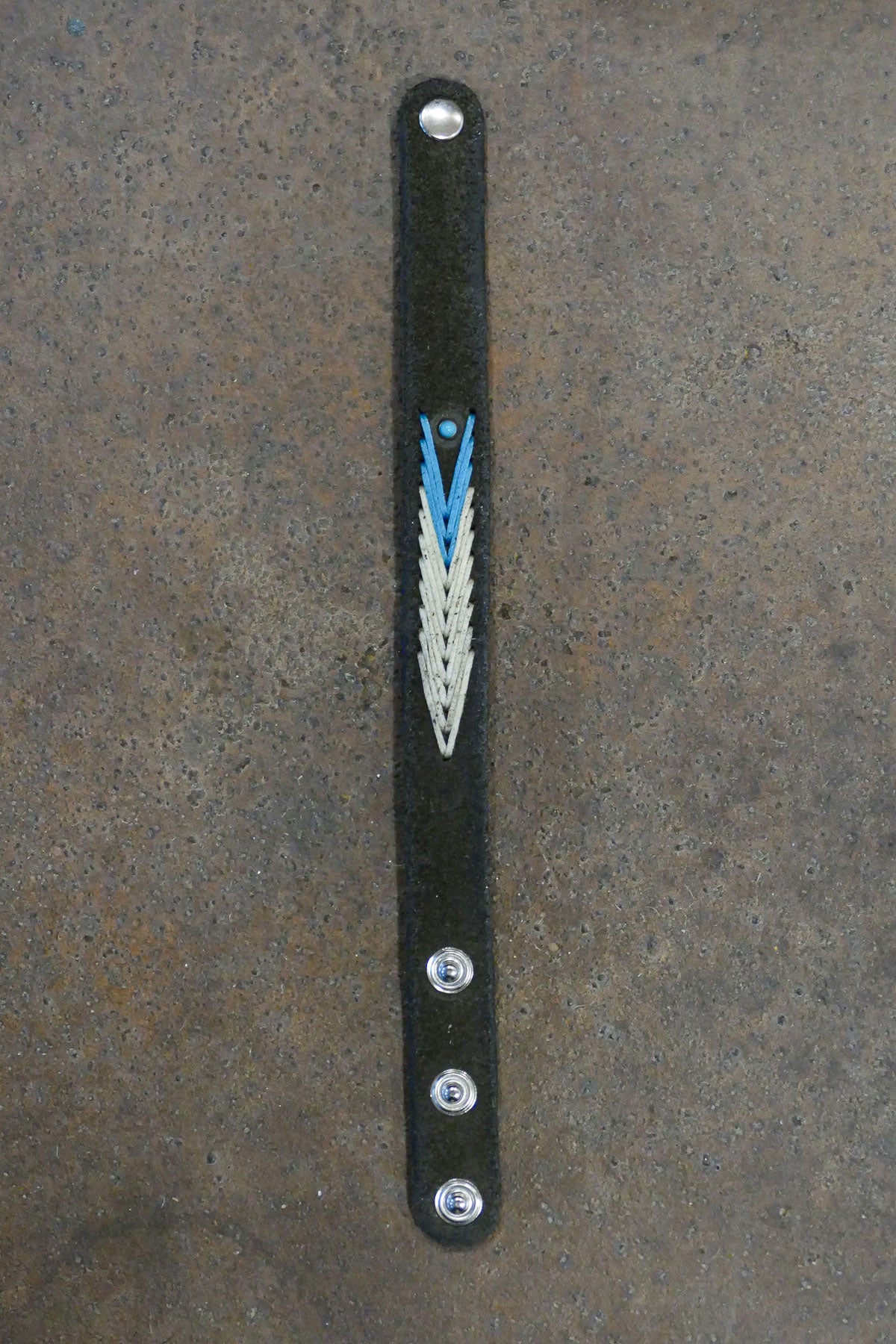 Alberto Luti - Sky Arrow Leather Bracelet