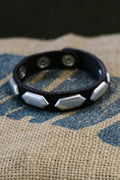 Alberto Luti - HexaForge Leather Bracelet