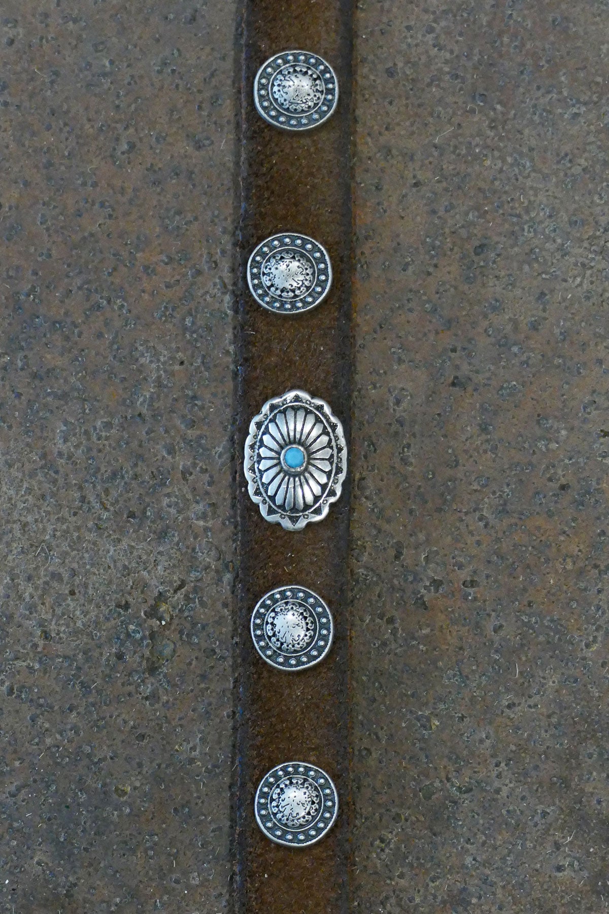 Alberto Luti - Nomad Concho Leather Bracelet