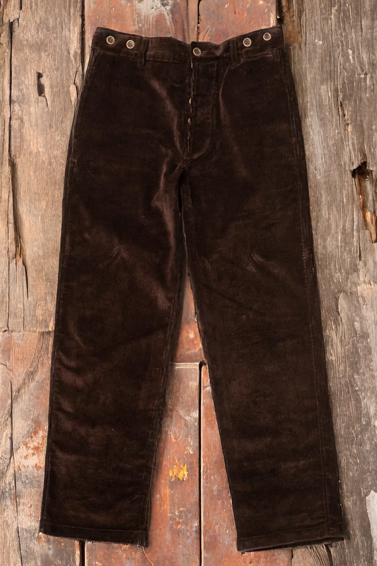 A Piece of Chic  - "Le Manard" Velours in dark brown heavy corduroy
