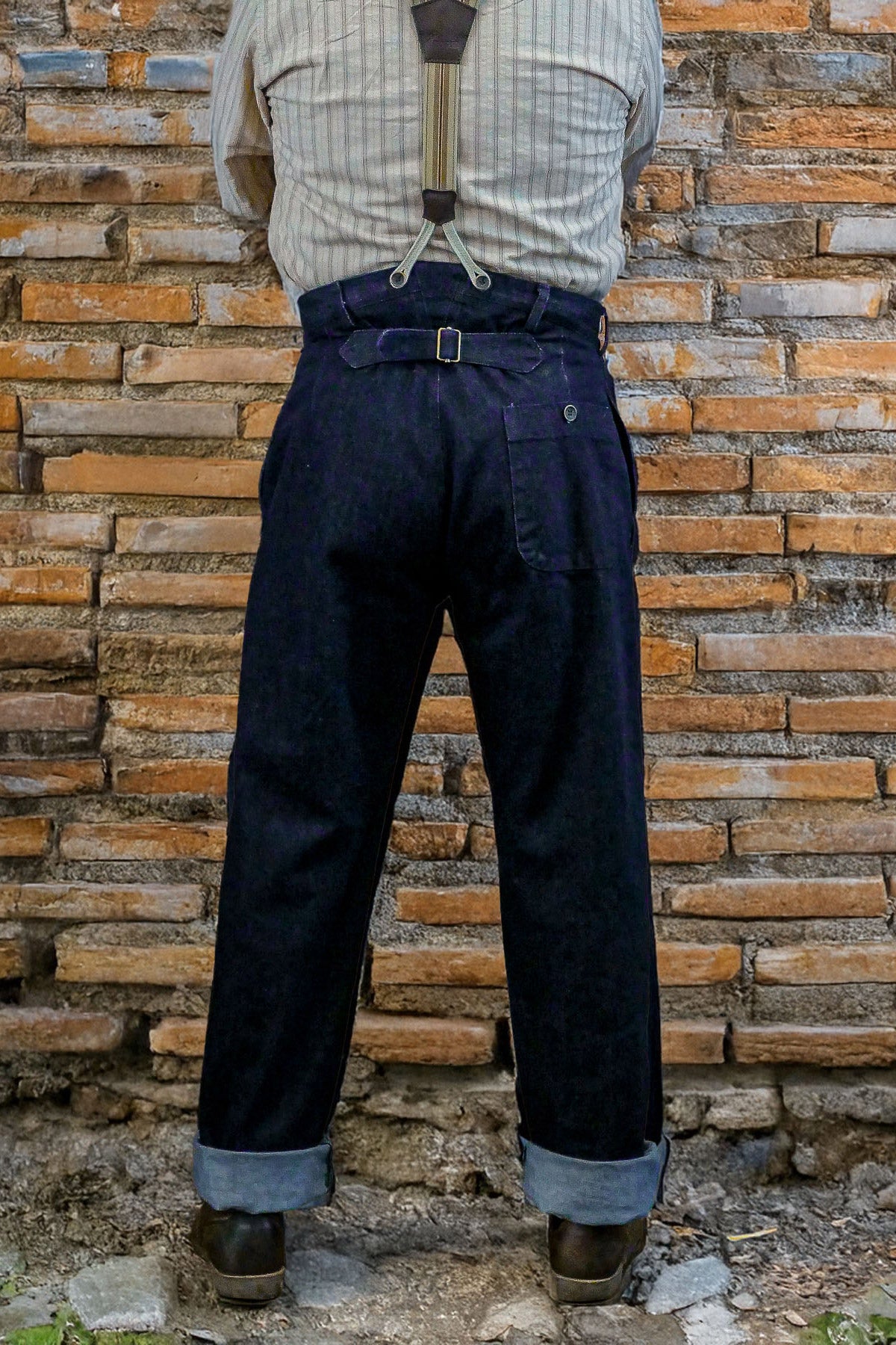A Piece of Chic  - "Le Manard" Denim 13.75 Ounces Pants