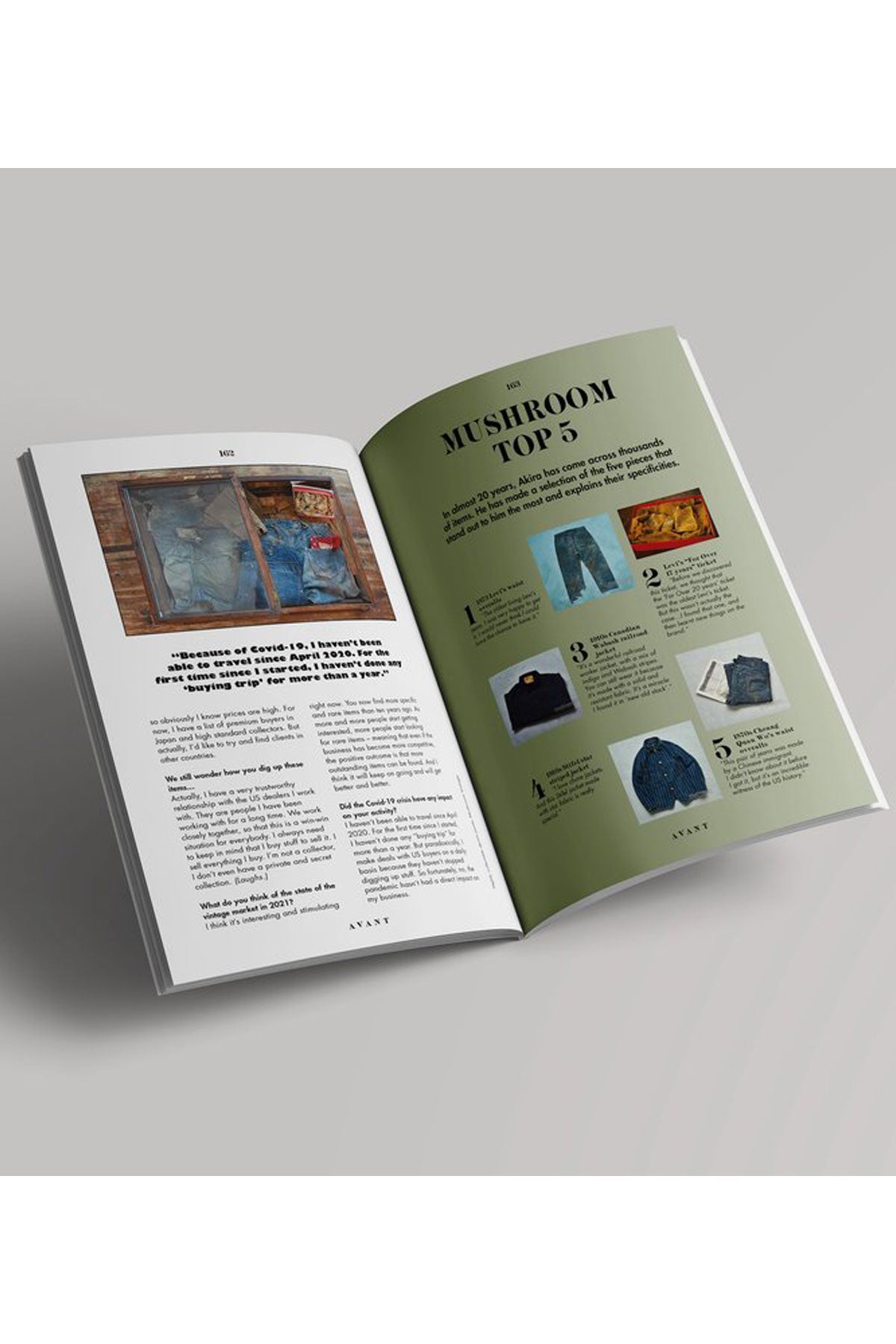 Avant Magazine - An Anthology of American Workwear 2