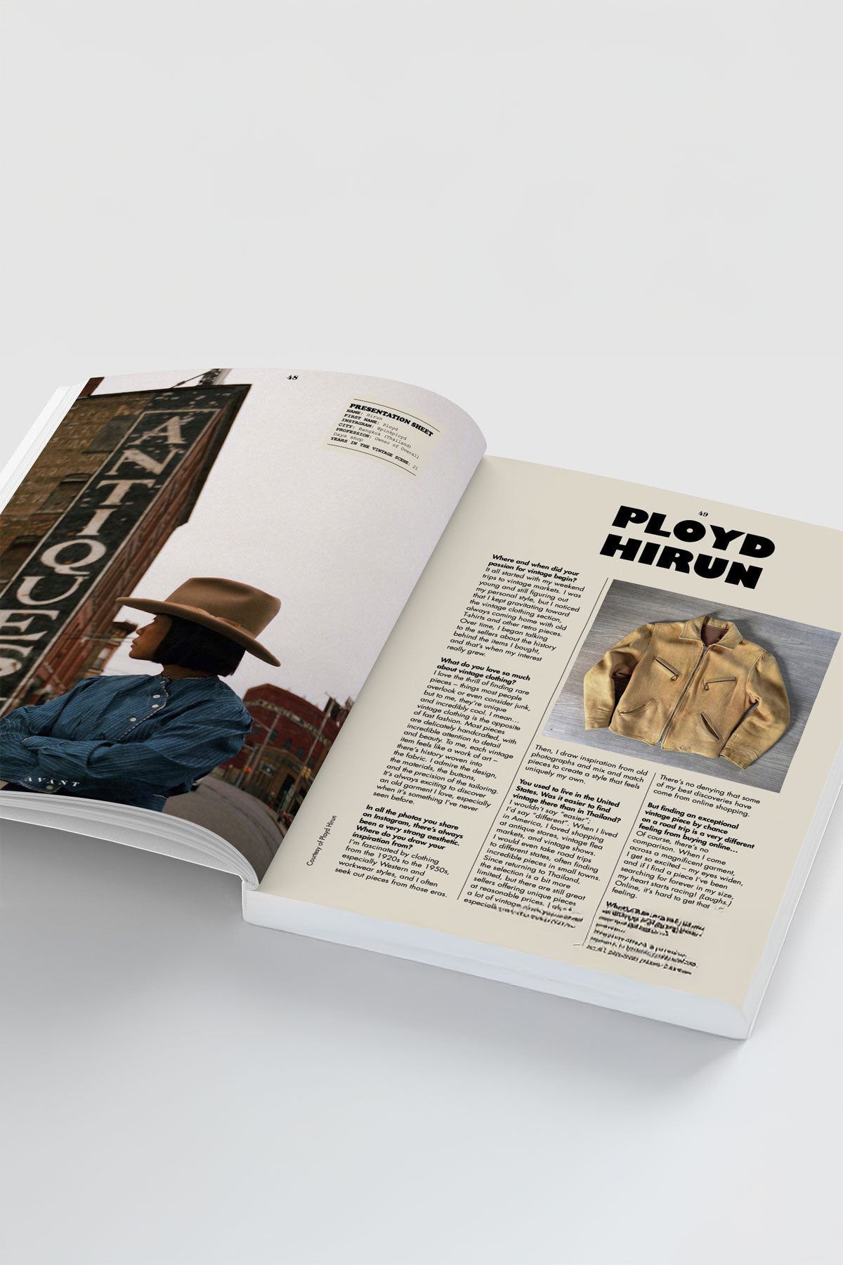 Avant Magazine - The Voices Behind Vintage Clothing