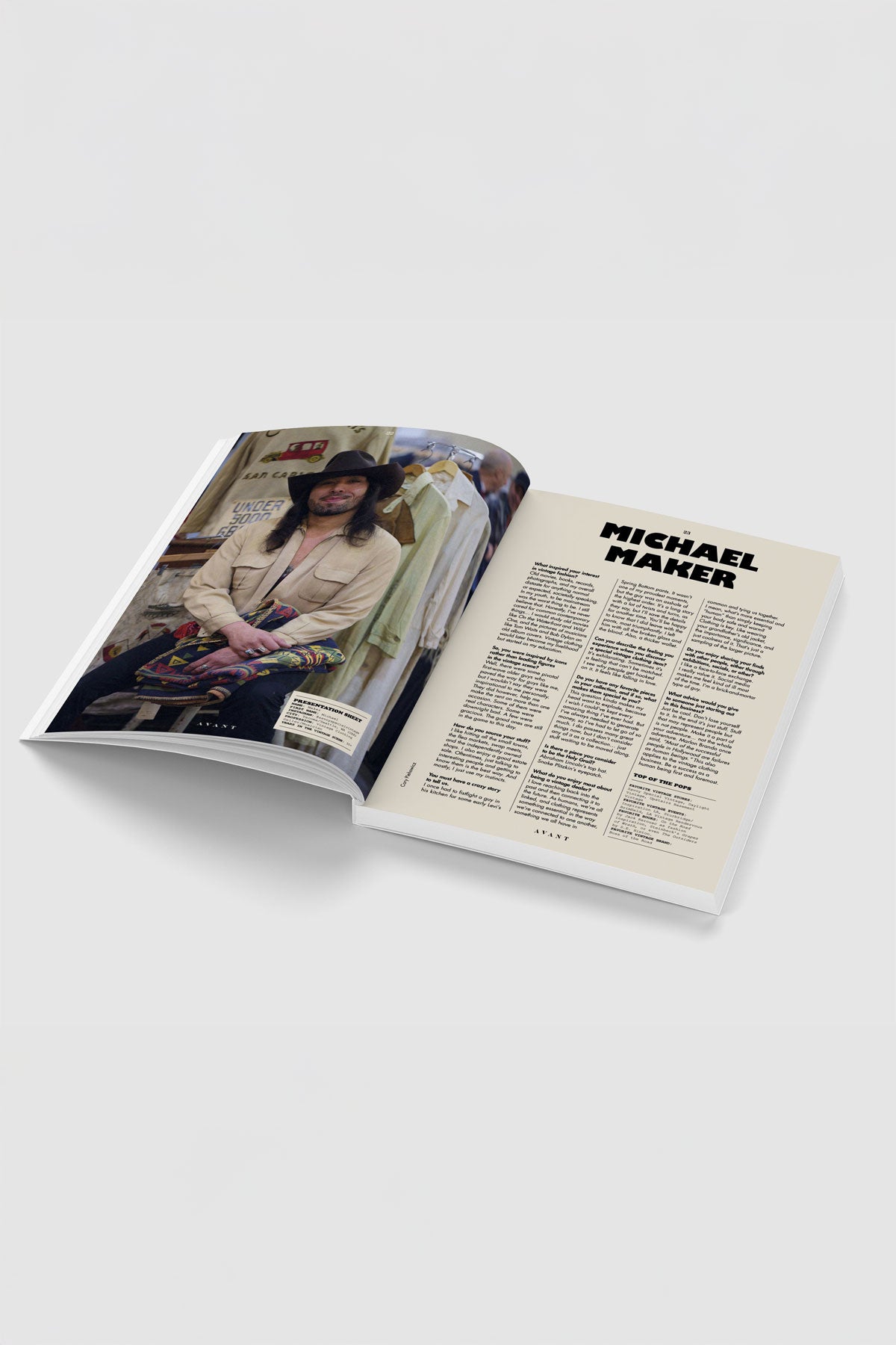 Avant Magazine - The Voices Behind Vintage Clothing
