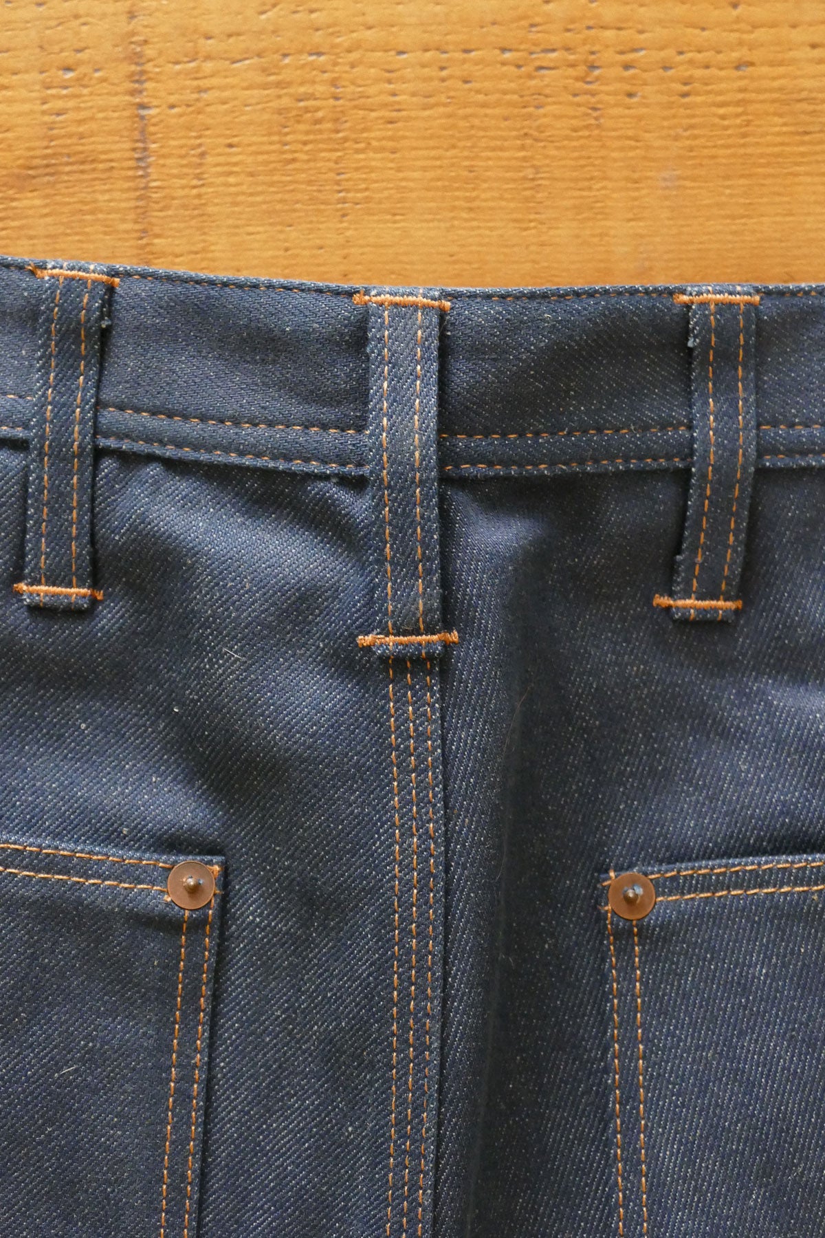 Blue Blanket - P33 IT98 12,5 Oz. Italian Selvedge Denim Work Pants in Vintage Blue