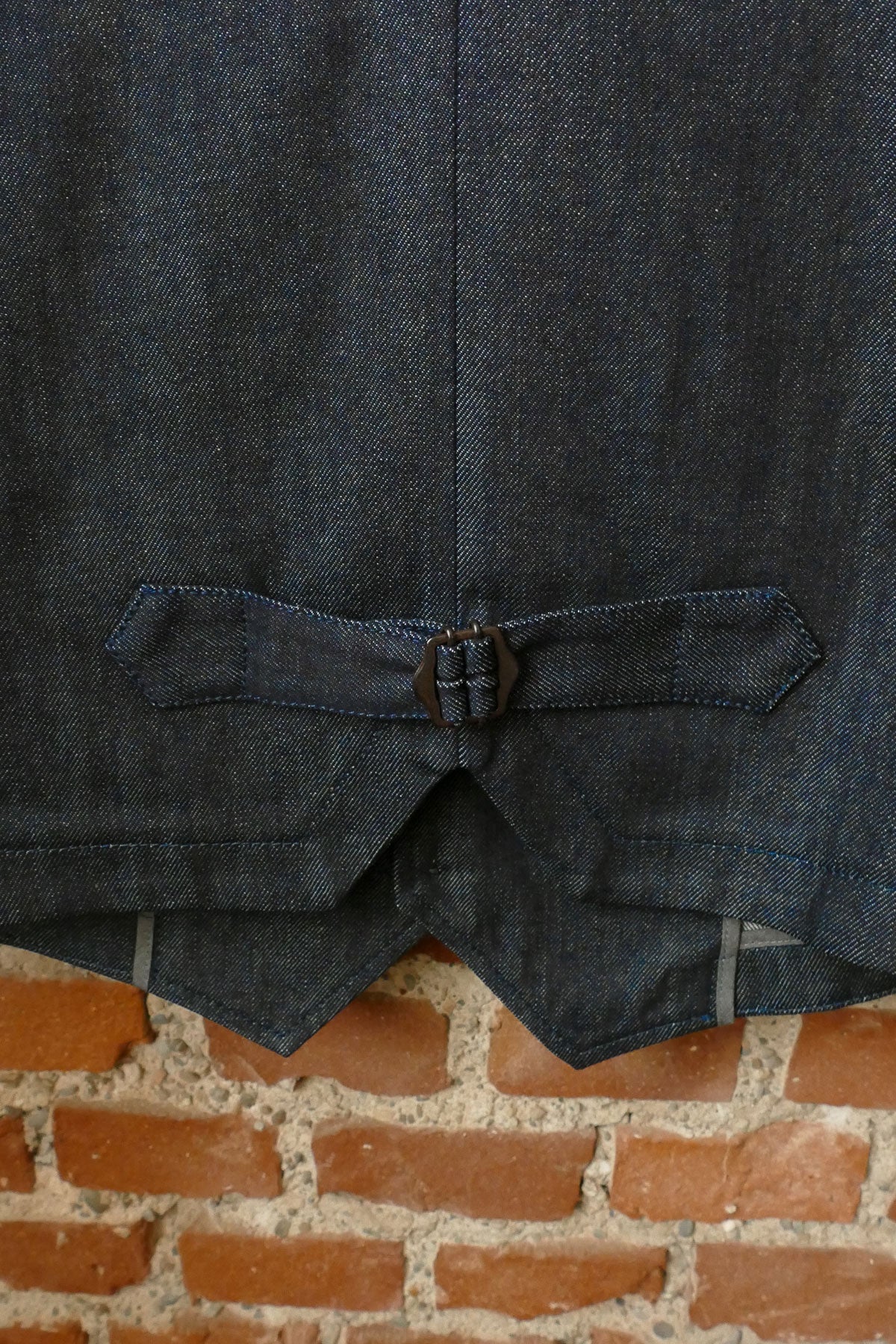 Blue Blanket - V02 IT40 Italian Selvedge Denim Waistcoat