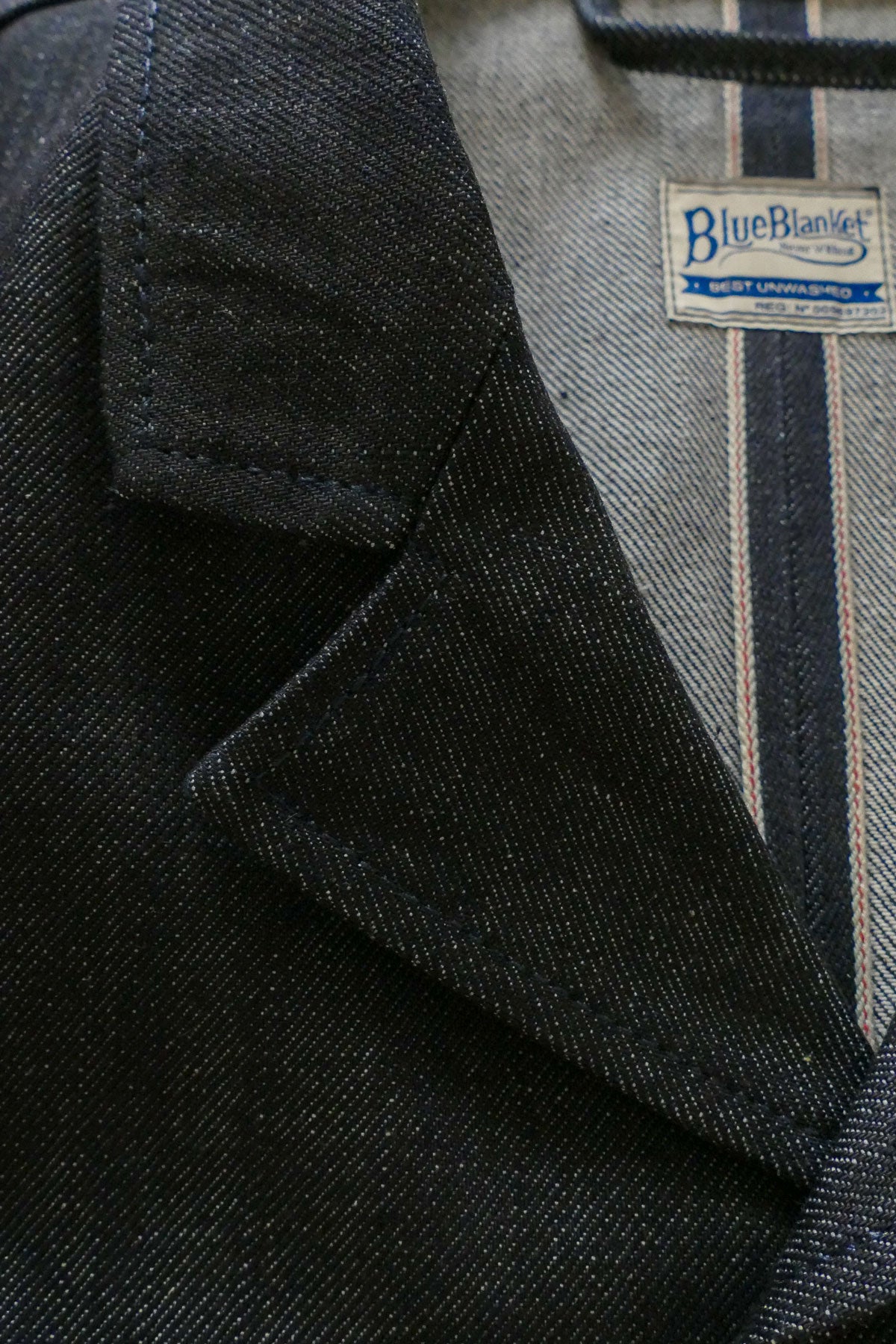 Blue Blanket - V02 IT40 Italian Selvedge Denim Waistcoat