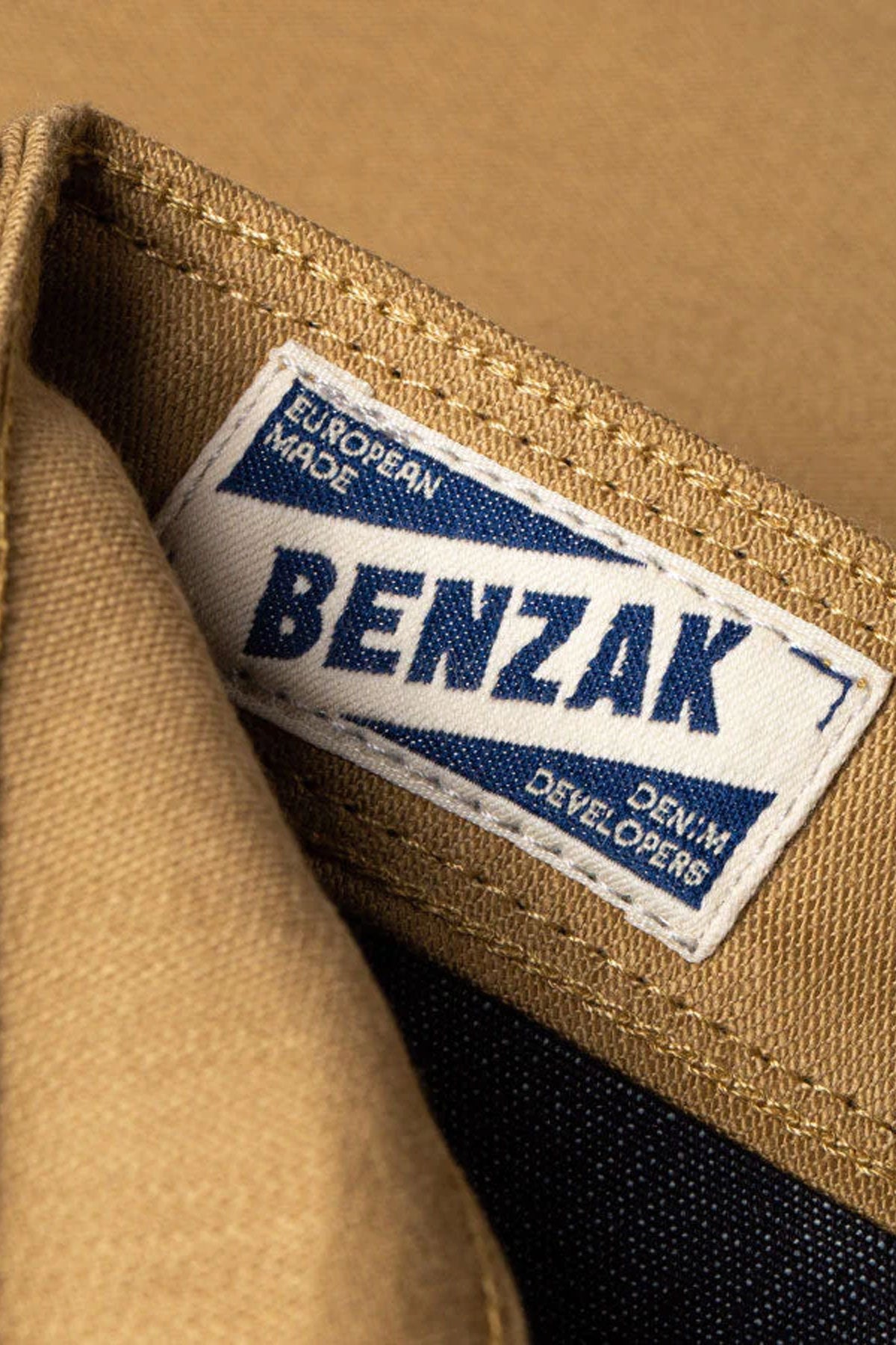 Benzak - BC-03 Straight Chino 10 oz. Golden Brown Military Twill