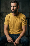 Benzak - BT-01 POCKET TEE Mustard Heavy Jersey