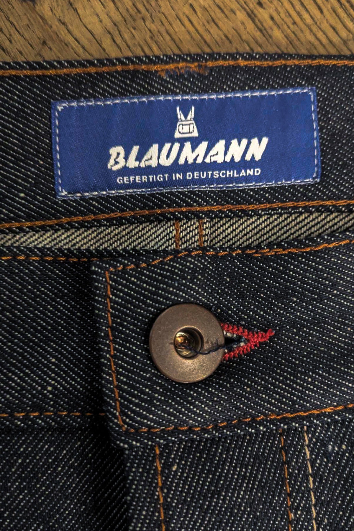 Blaumann - Gerader 13,5 oz Kuroki Selvedge Denim - Straight fit