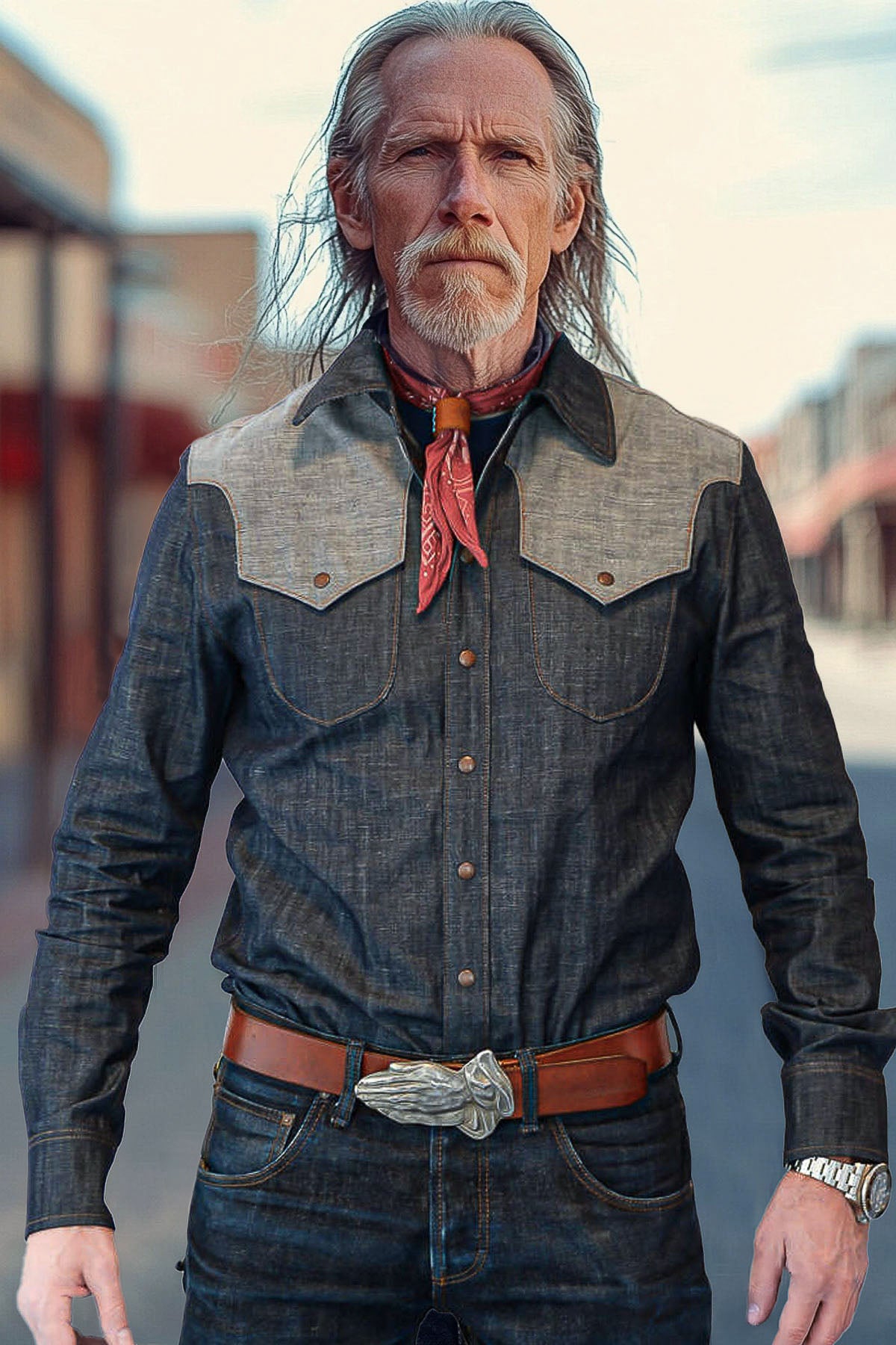 Blaumann - Raw Denim Rodeo Shirt