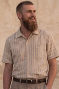 Captain Santors - Cotton Linen Short Sleeve Shirt