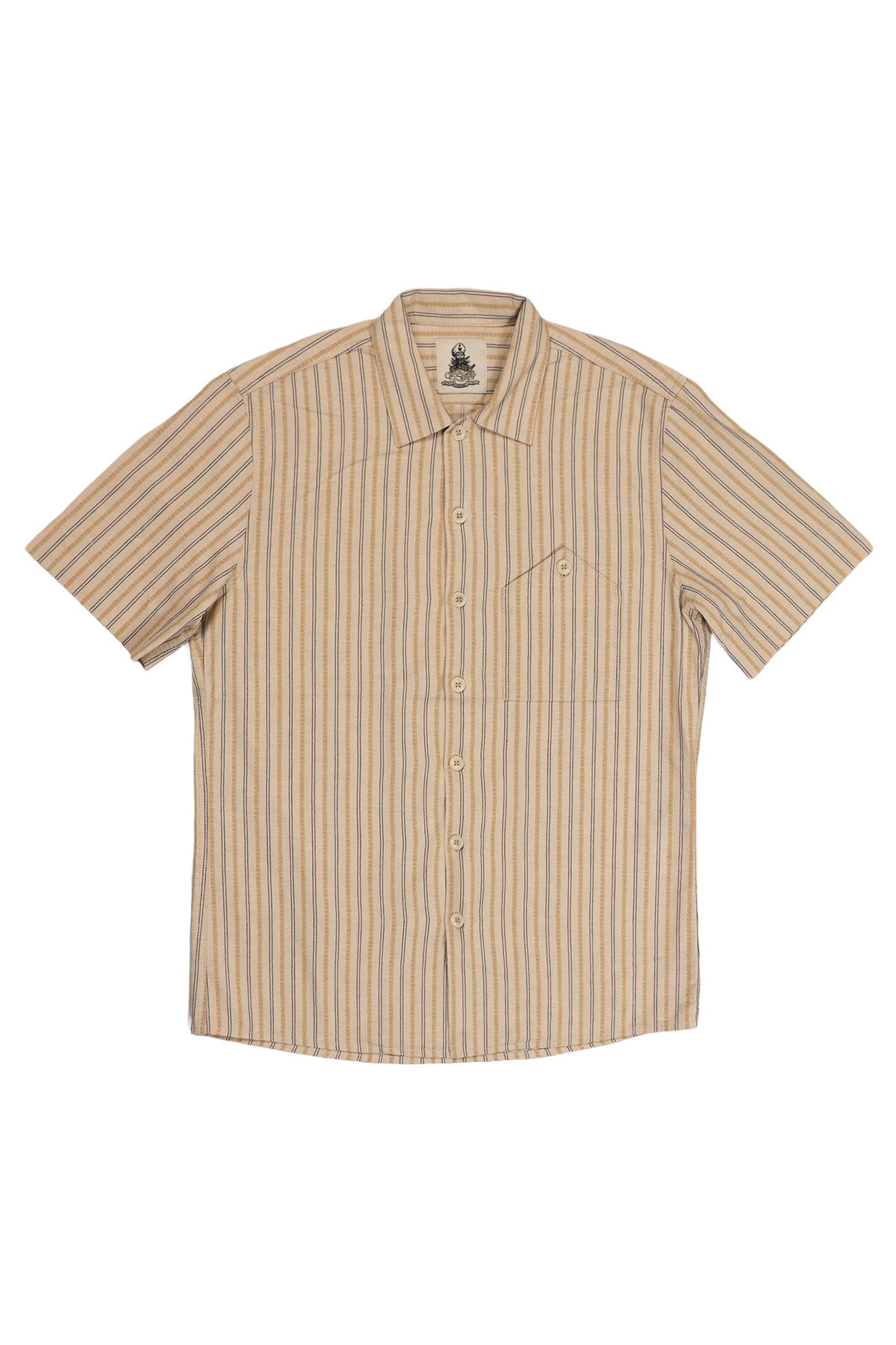 Captain Santors - Cotton Linen Short Sleeve Shirt – The Rugged Society