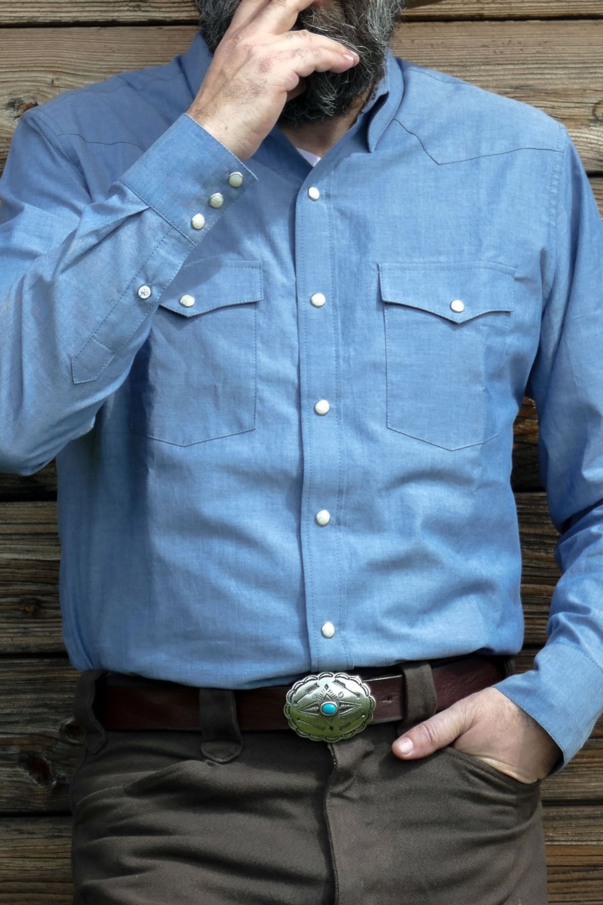 West Major - Vintage Chambray Shirt
