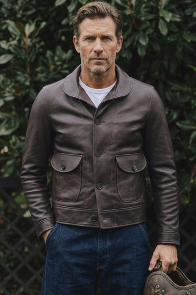 Shangri-La Heritage - “Cossack” Testa di Moro Lambskin Leather