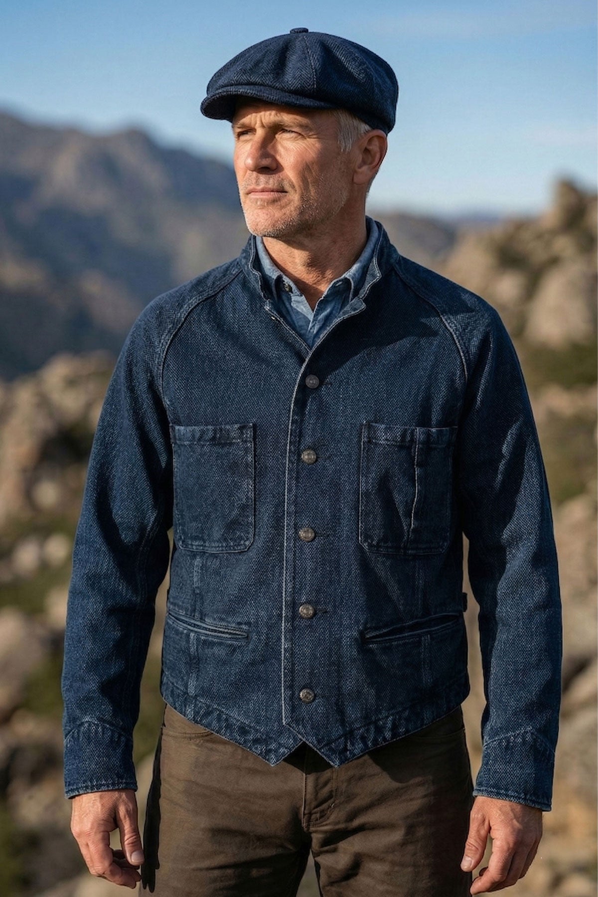 Soundman - Fender Engineer Jacket - Indigo Dyed SASHIKO – The