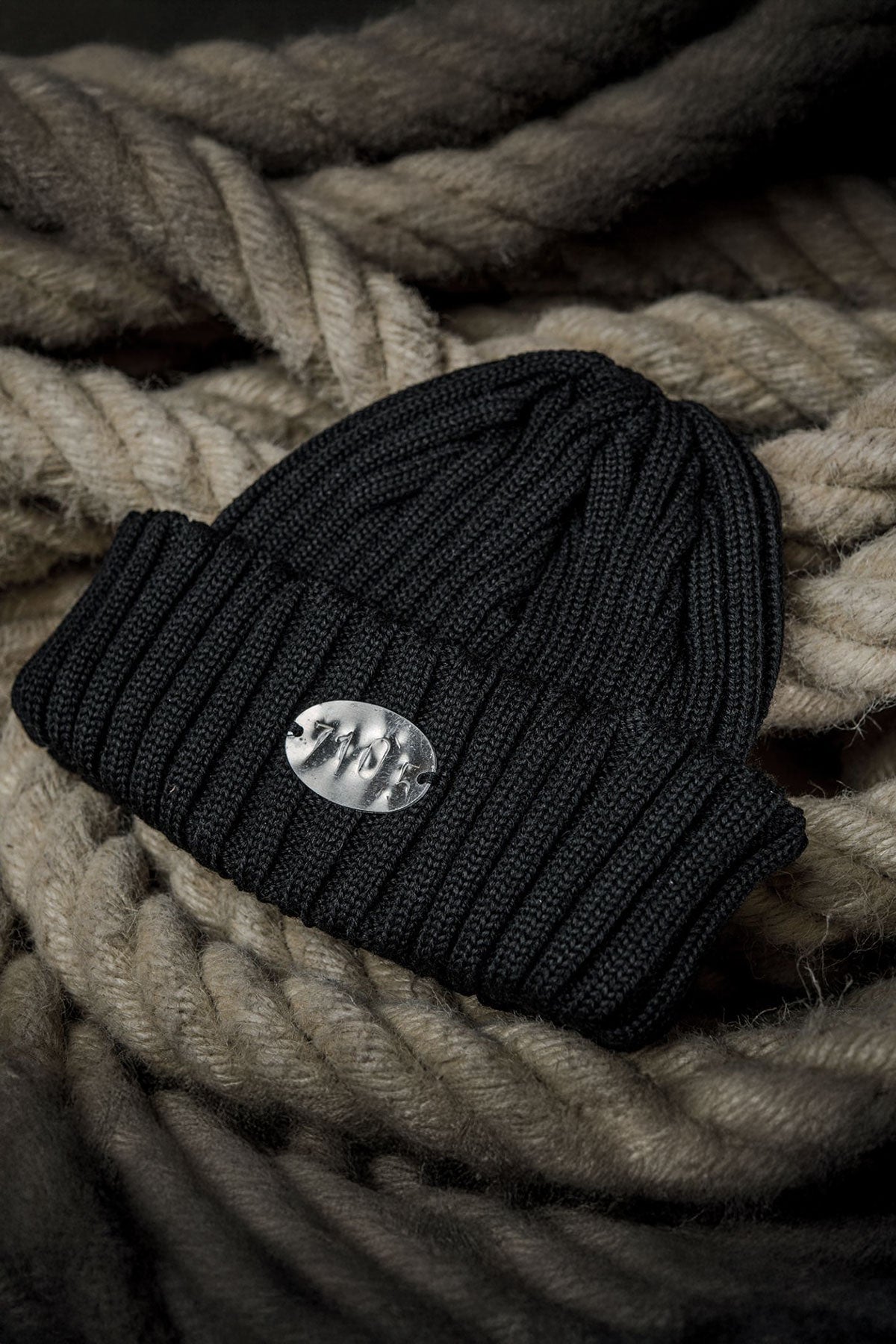 Fleurs de Bagne - Le Bonnet “Matafs & Forçats” Black