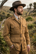 Fleurs de Bagne - La Saharienne HBT Jacket - Camel