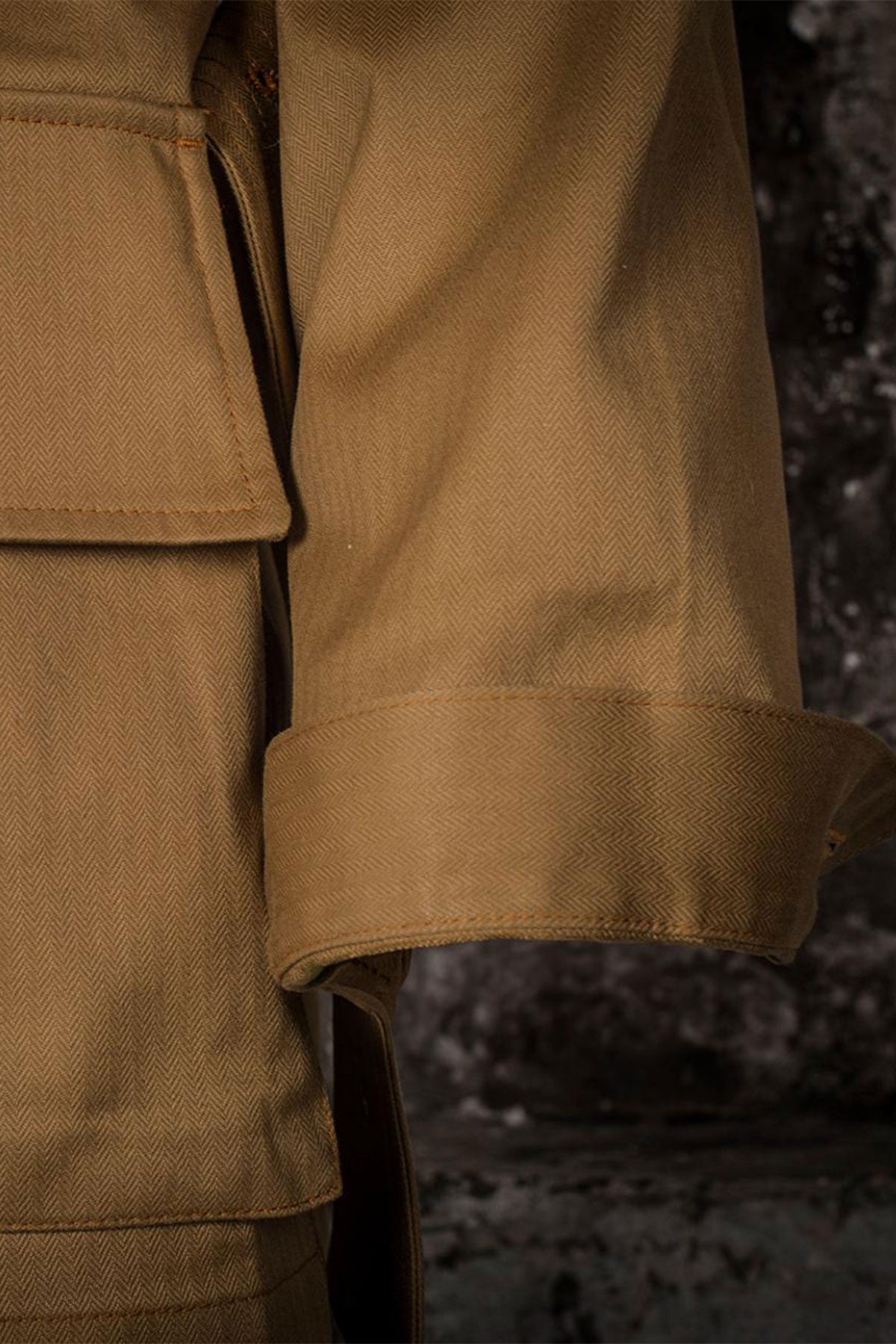 Fleurs de Bagne - La Saharienne HBT Jacket - Camel – The Rugged Society