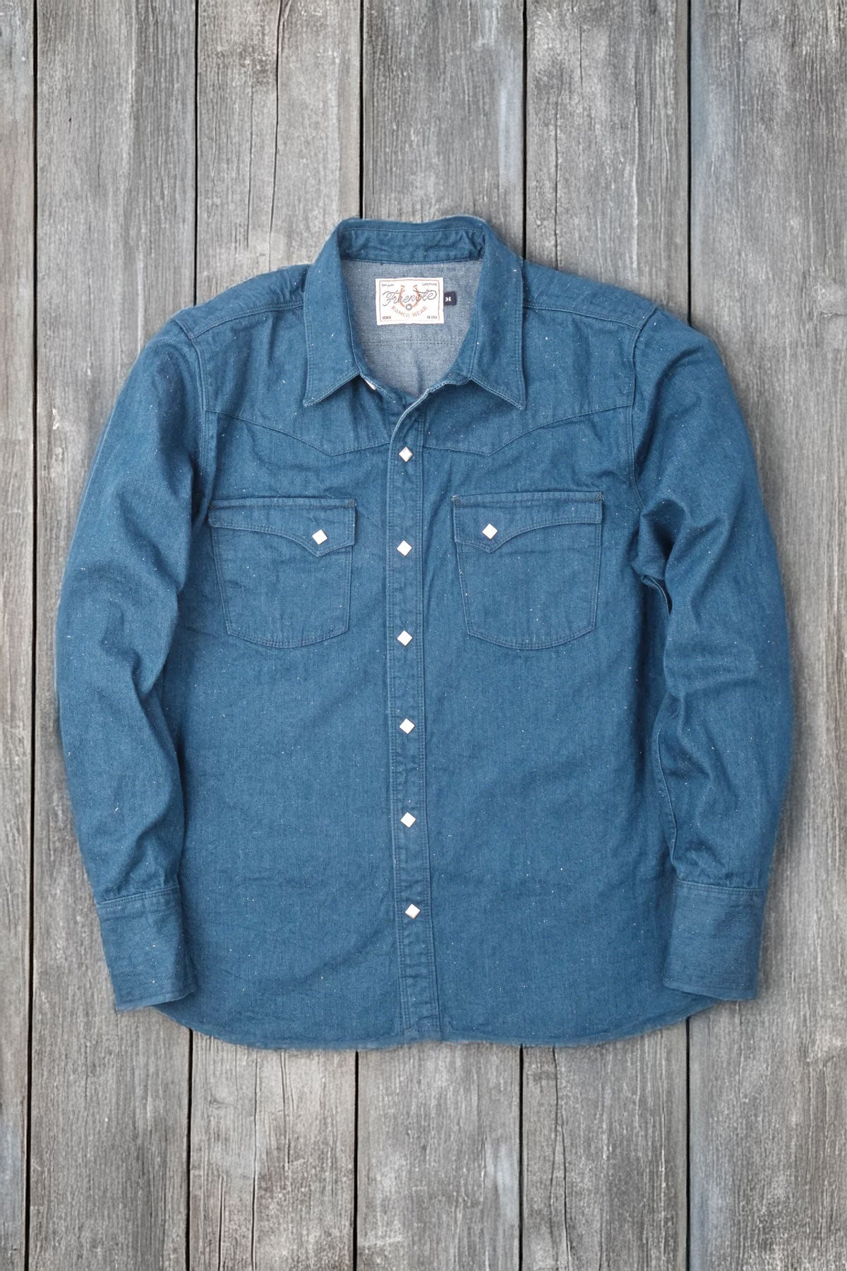 Freenote Cloth - Calico Pacific Blue Denim Shirt