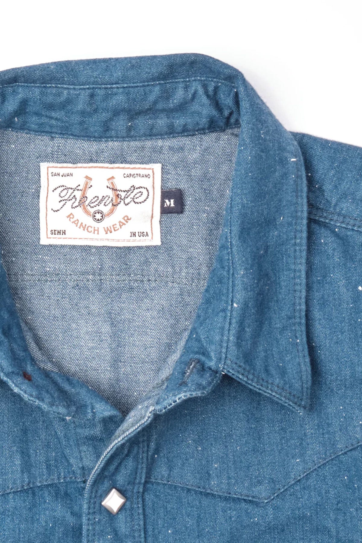 Freenote Cloth - Calico Pacific Blue Denim Shirt