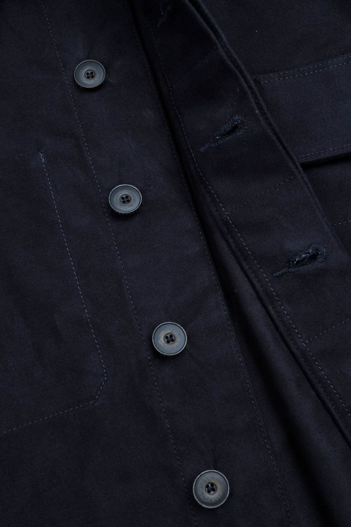 Freenote Cloth - CC-1 Moleskin Chore Coat in Navy