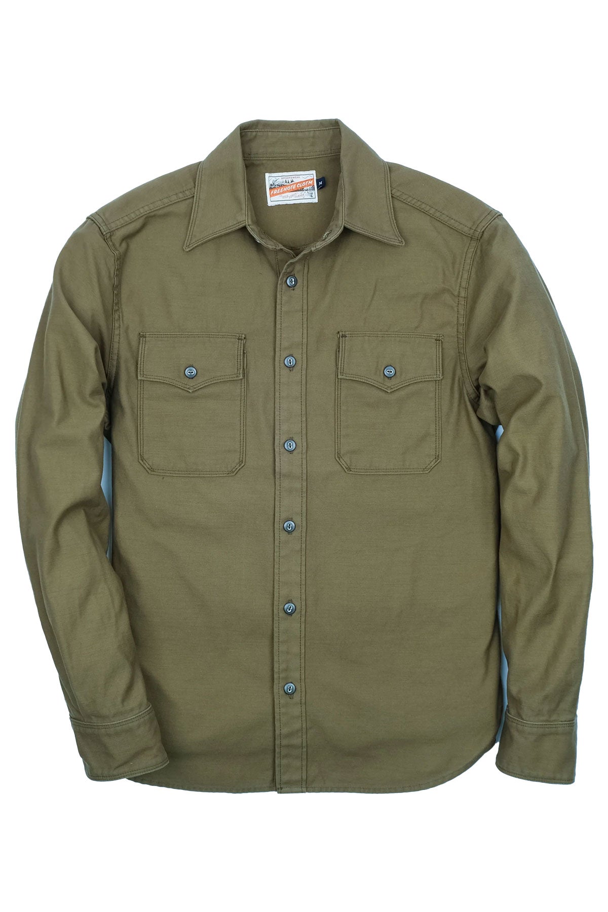 Freenote Cloth - Scout Sportsman Shirt in Olive