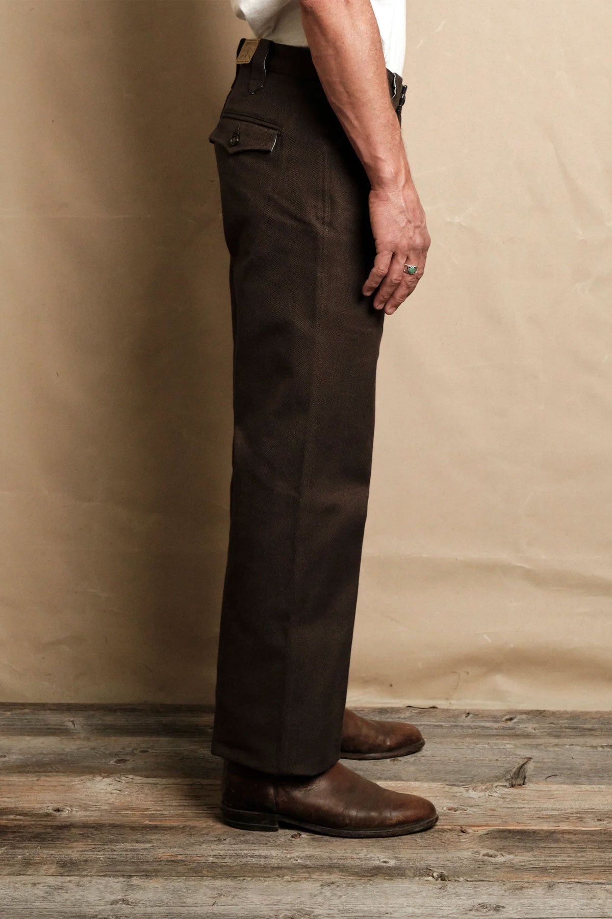 Freenote Cloth - Duster Pant Brown