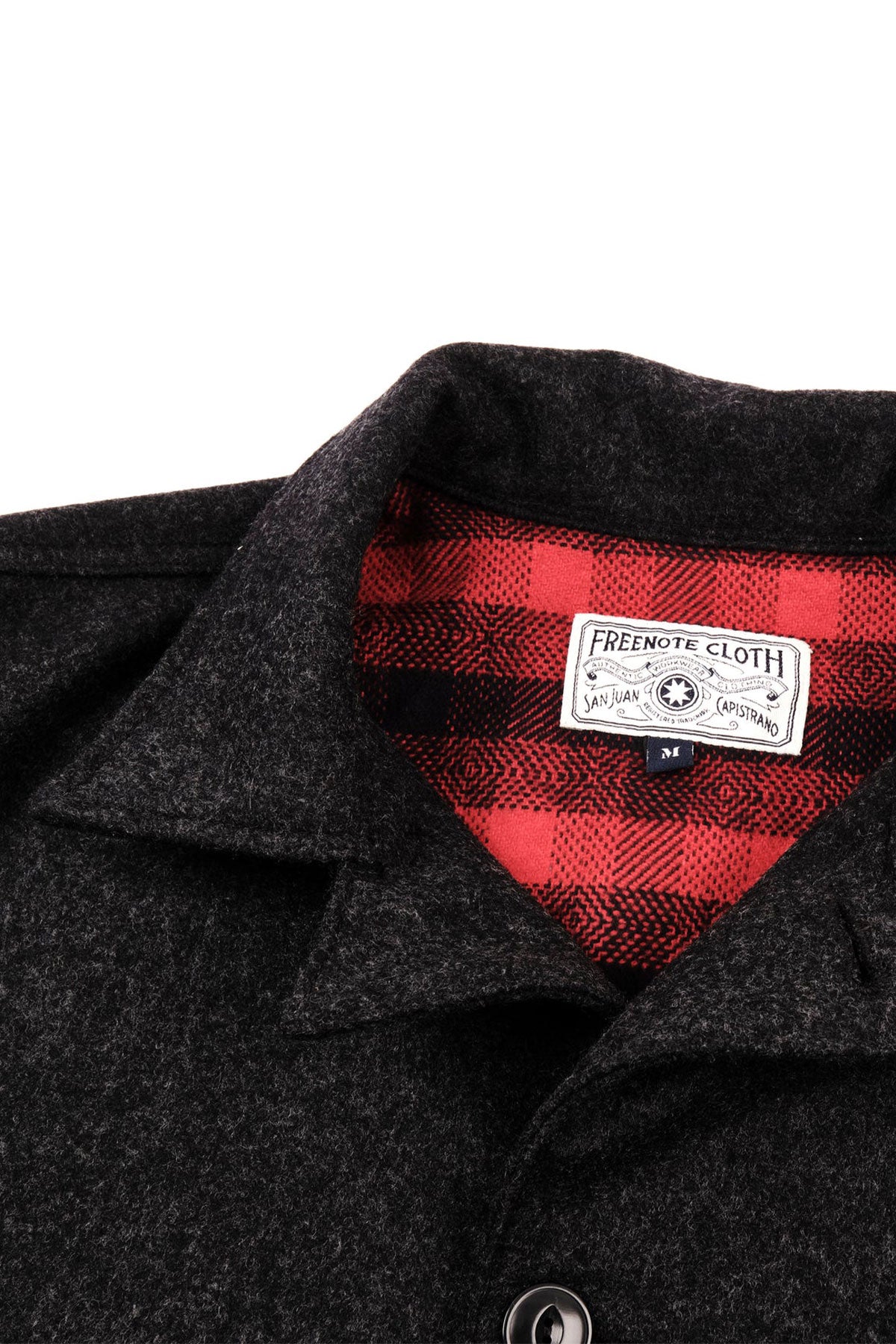 Freenote Cloth - Grafton Jacket in Black Wool – The Rugged Society