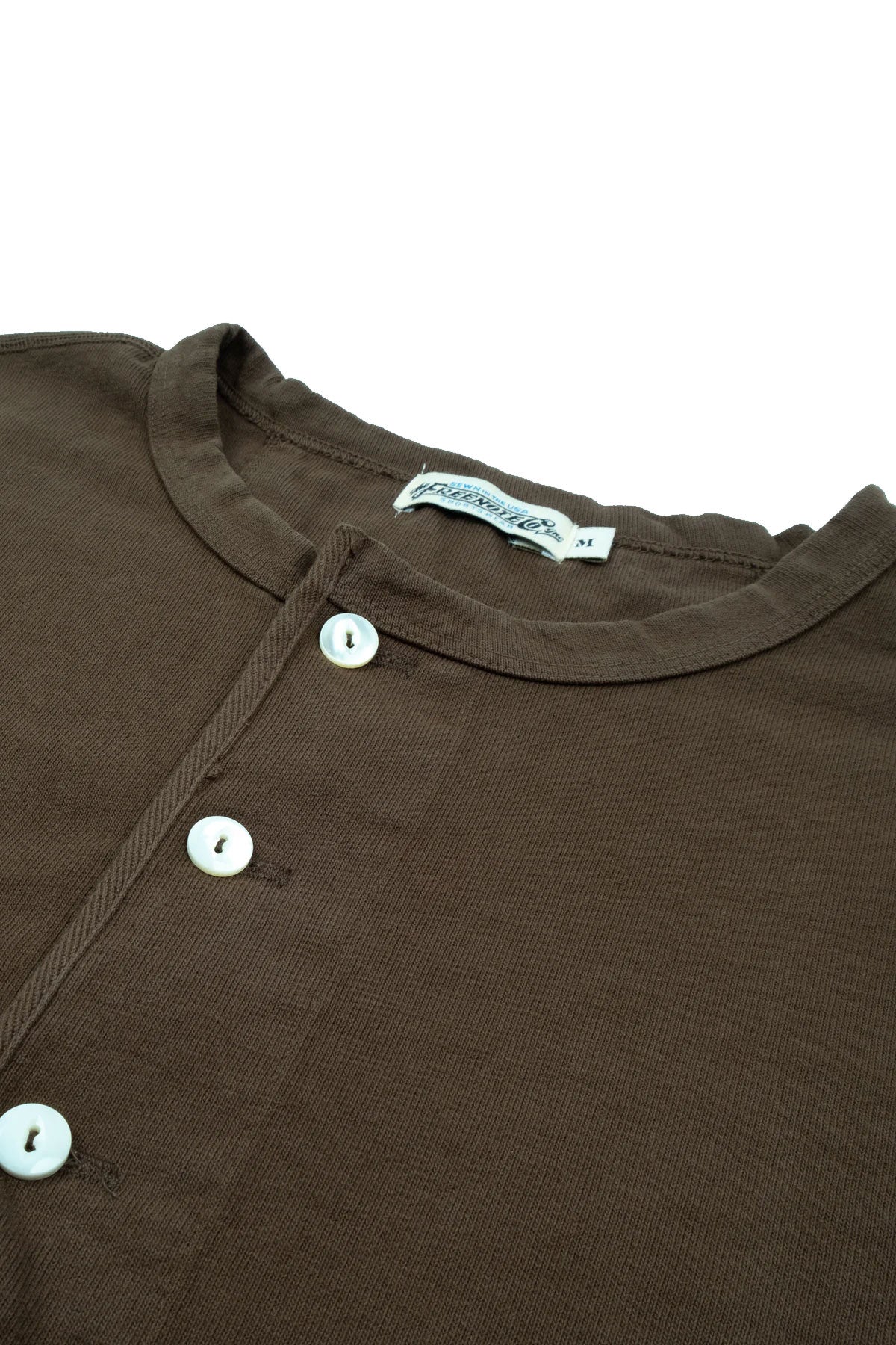 Freenote Freenote Cloth 13 Ounce Henley -Cedar – The Rugged Society
