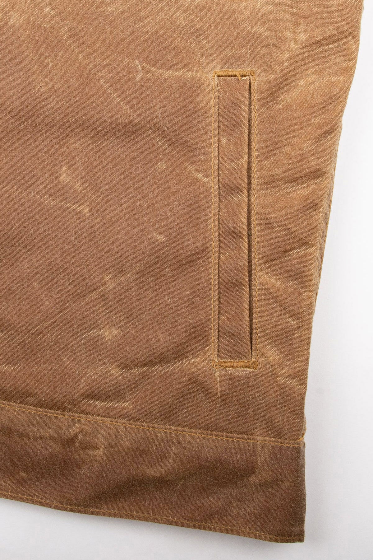 Freenote Cloth - Riders Jacket Waxed Canvas in Rust