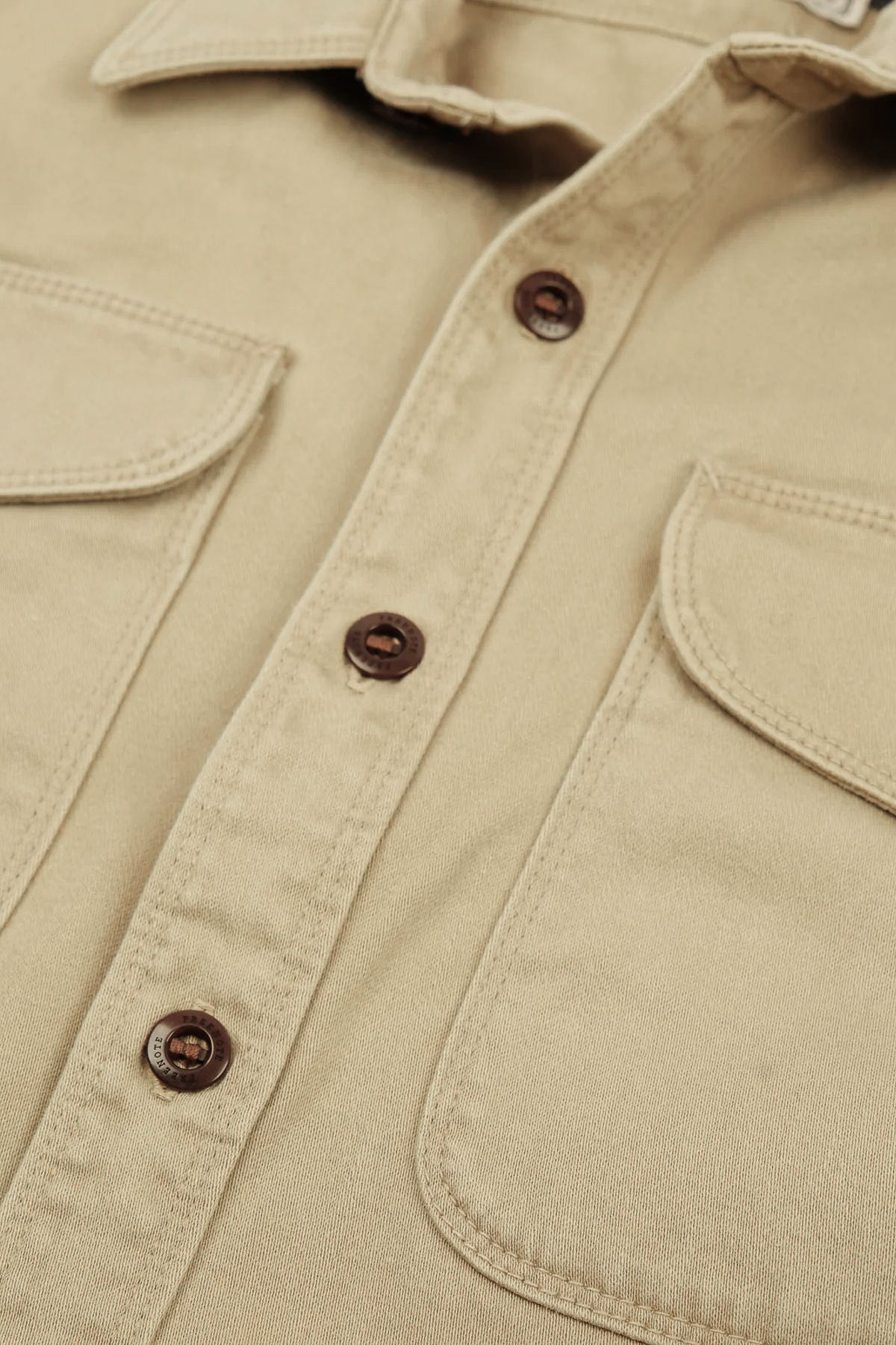 Freenote Cloth - Utility Shirt in Khaki